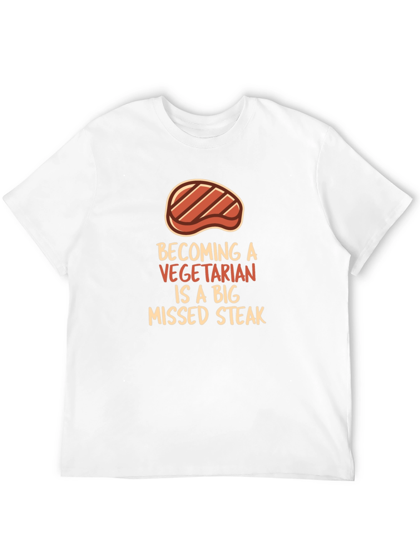 Funny Vegan Steak T-Shirt