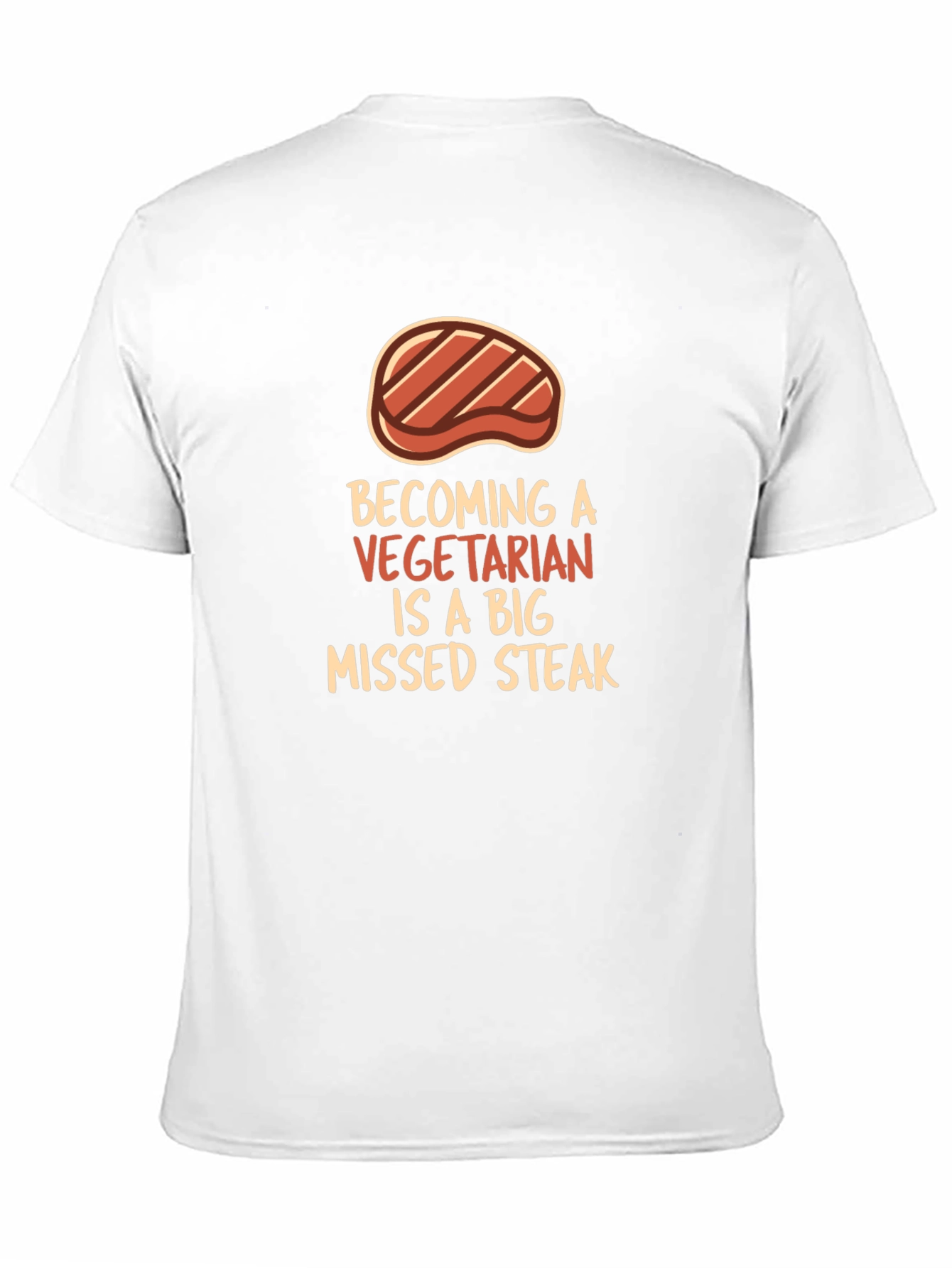 Funny Vegan Steak T-Shirt