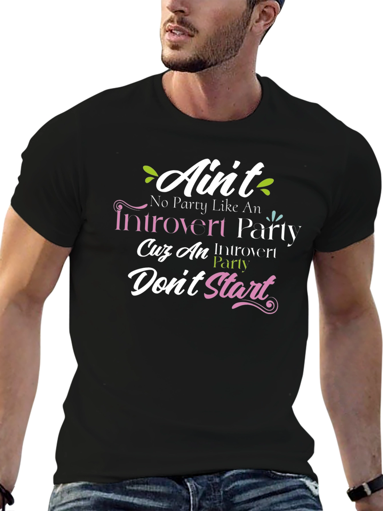 Introvert Party T-Shirt - Funny Slogan Tee
