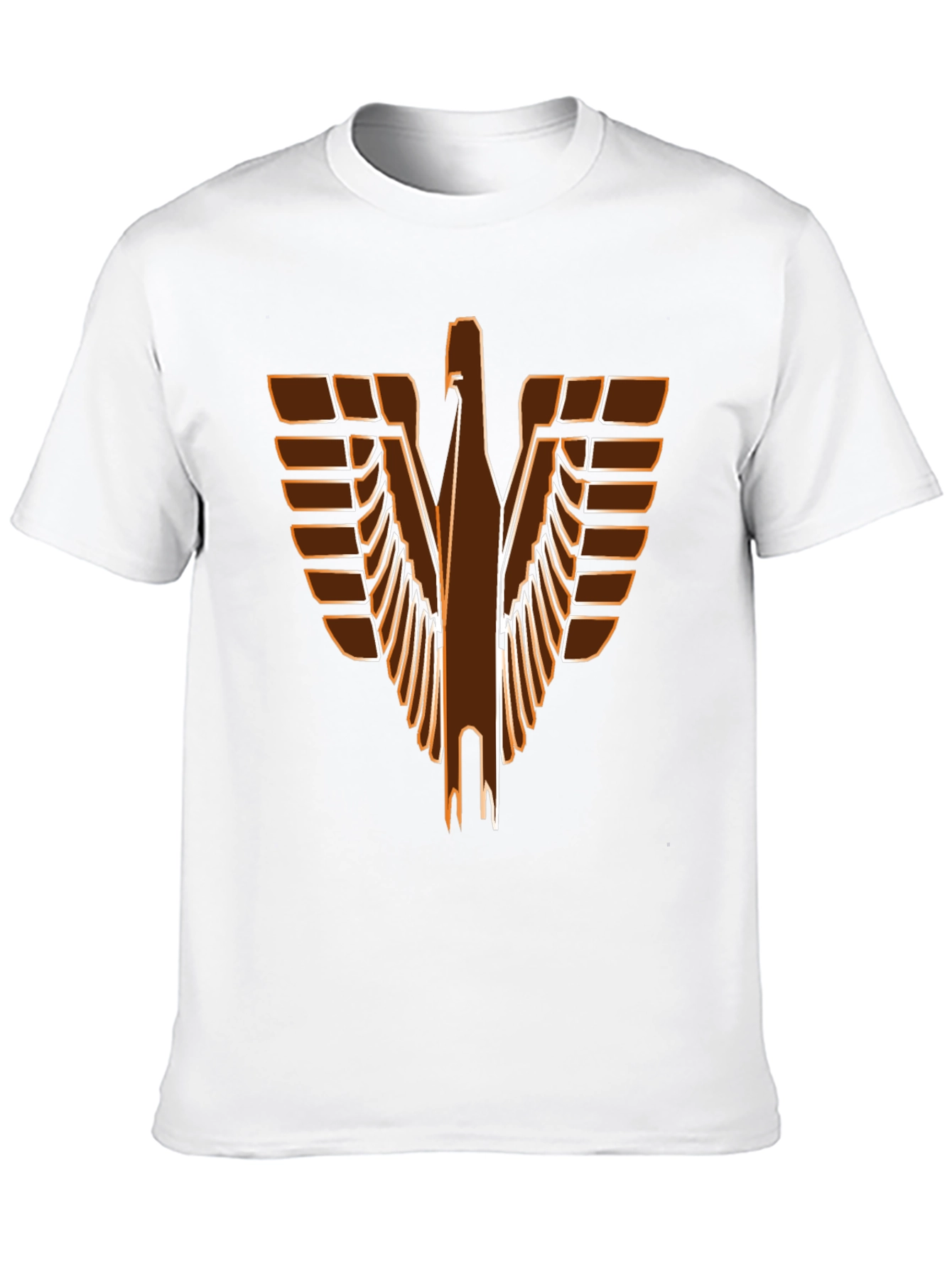 Retro Eagle Graphic Black T-Shirt