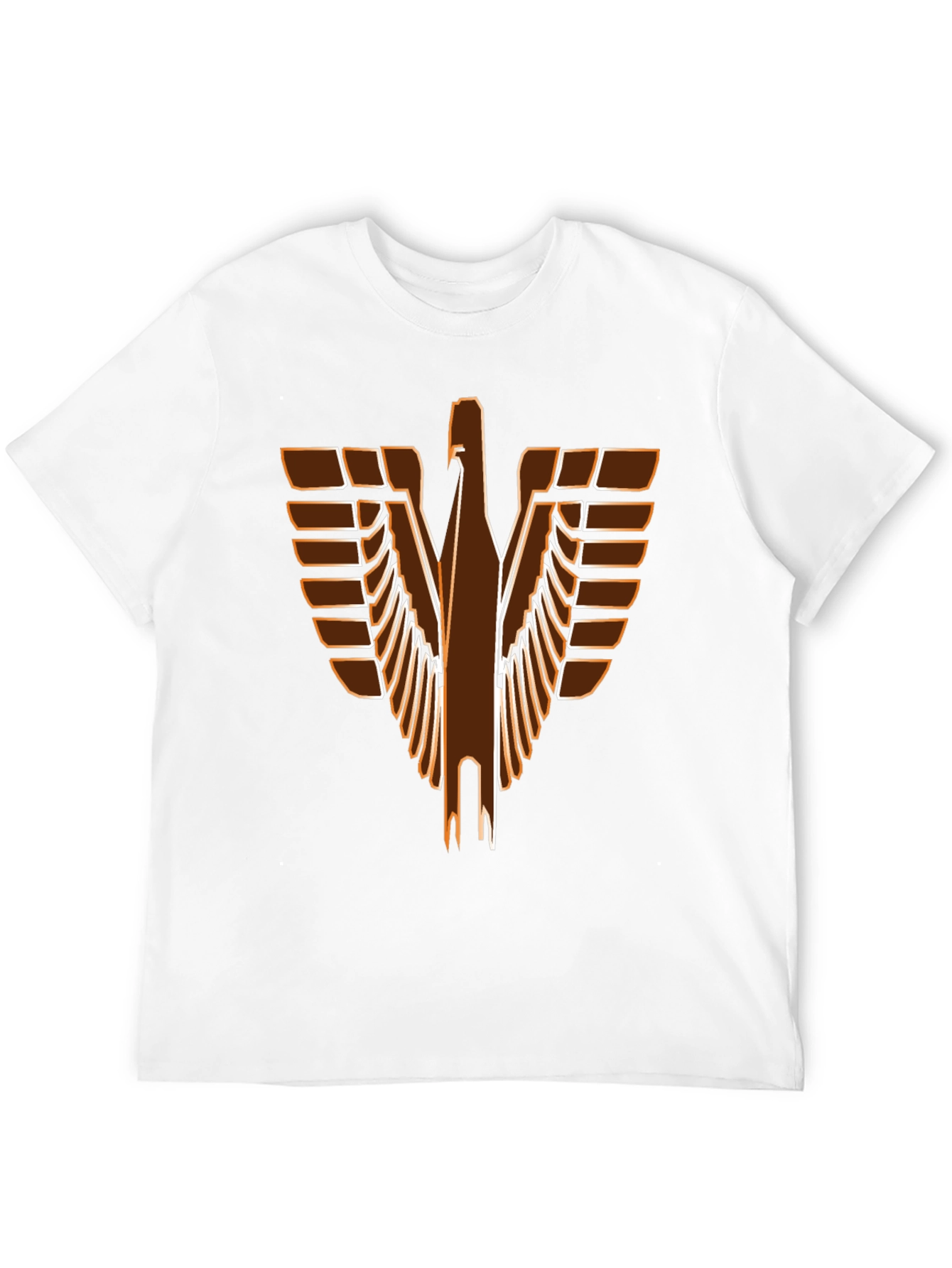 Retro Eagle Graphic Black T-Shirt