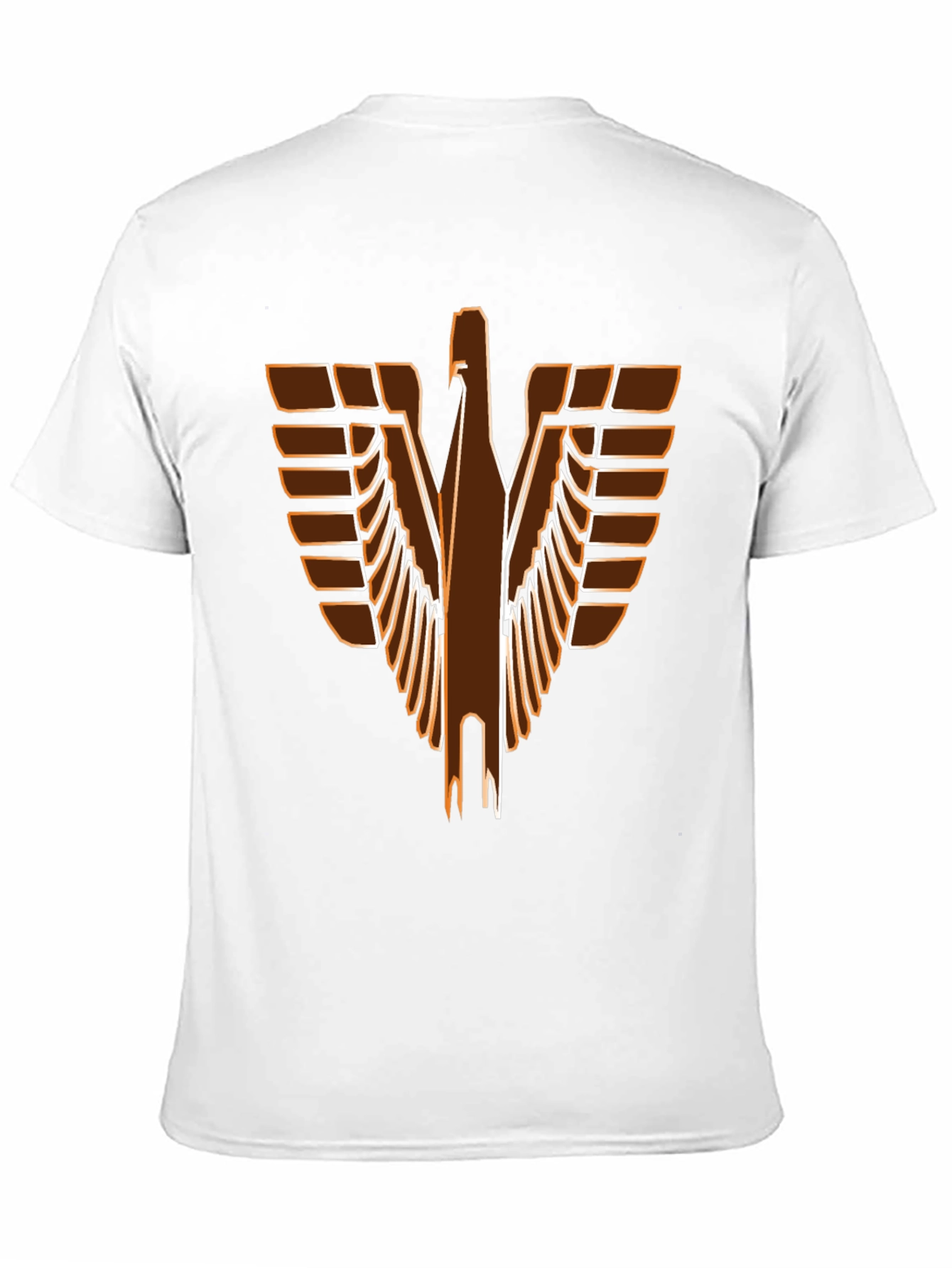 Retro Eagle Graphic Black T-Shirt