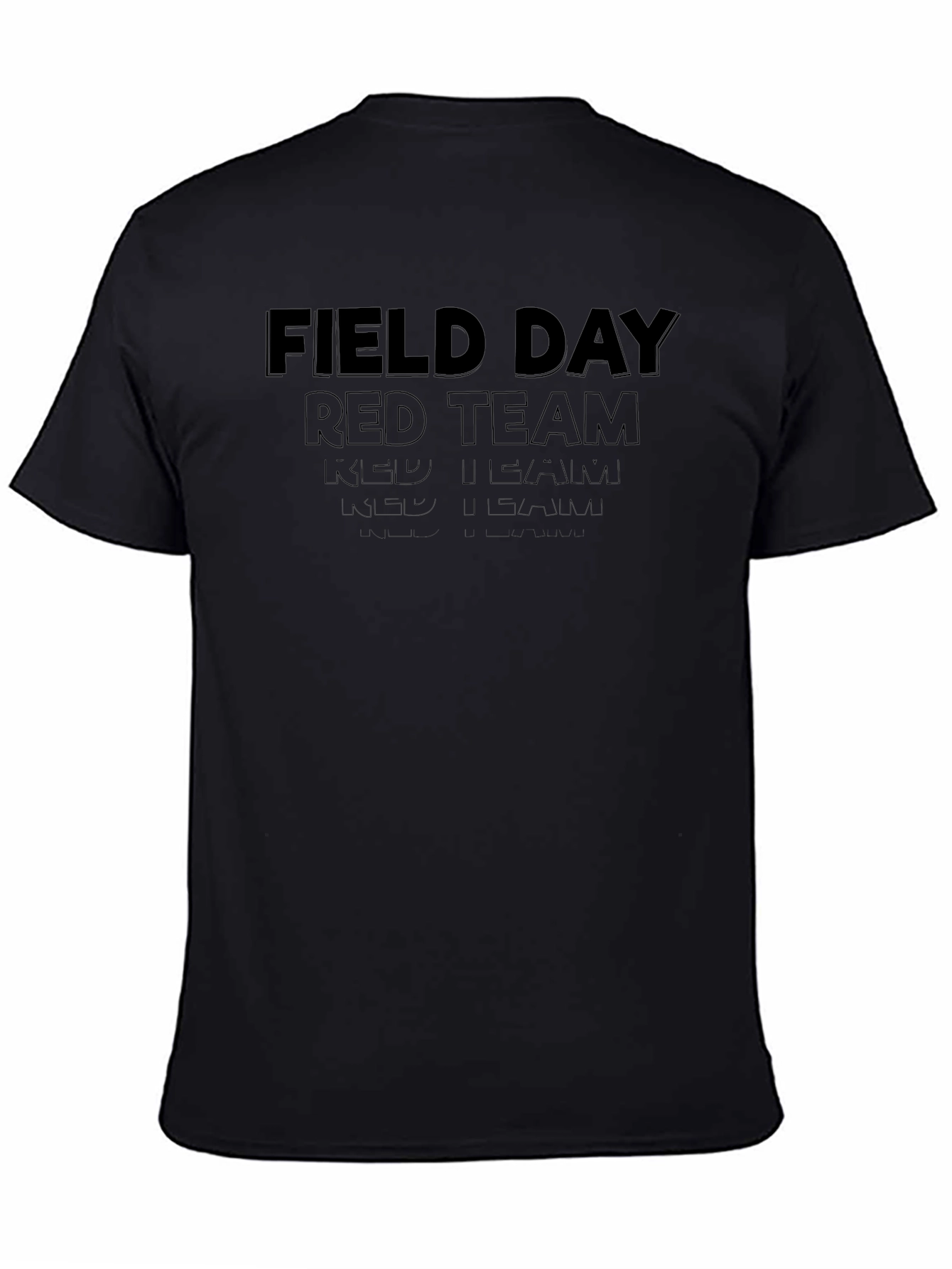 Field Day Red Team Black T-Shirt