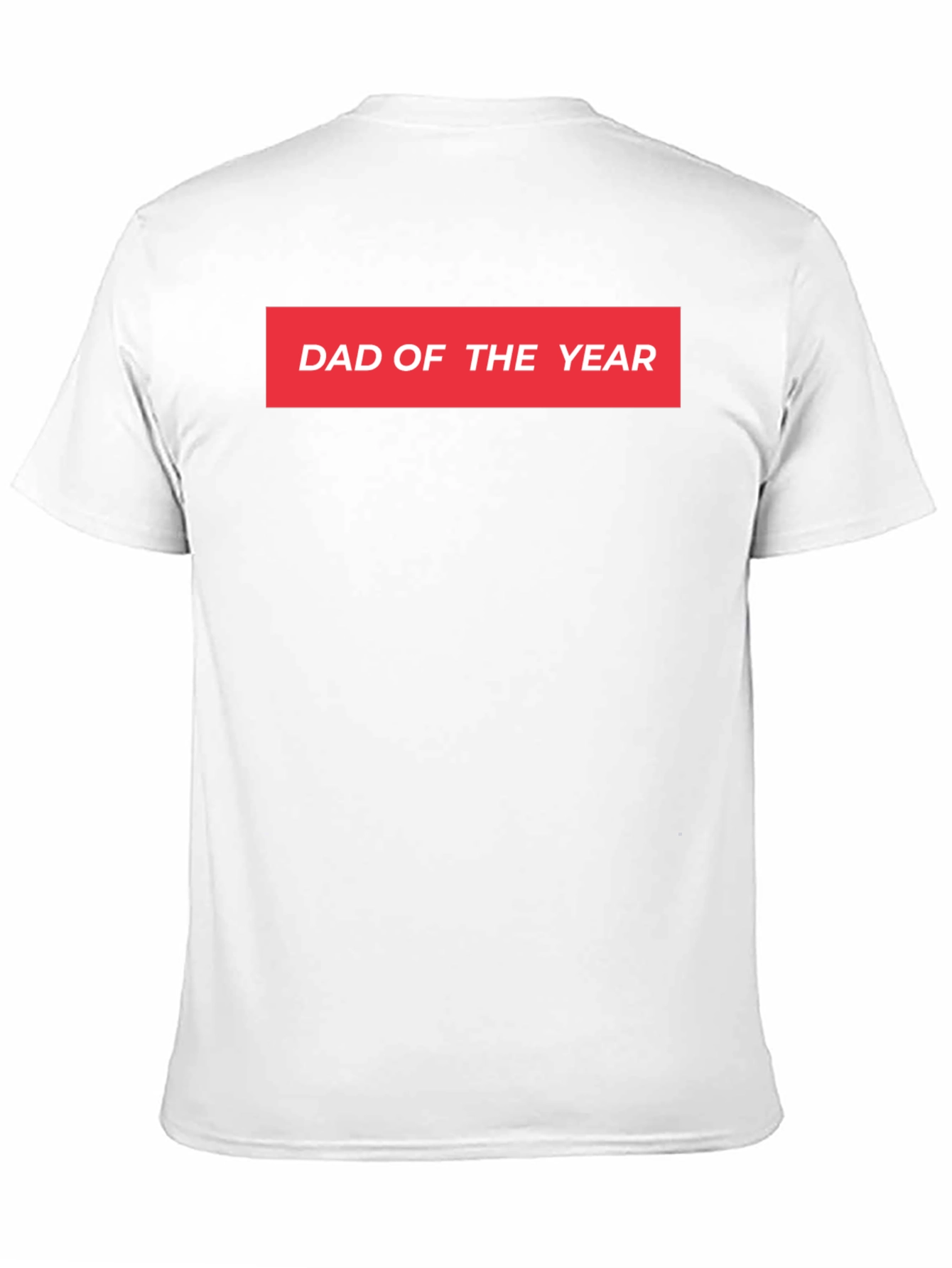 Dad of the Year T-Shirt - Black Graphic Tee