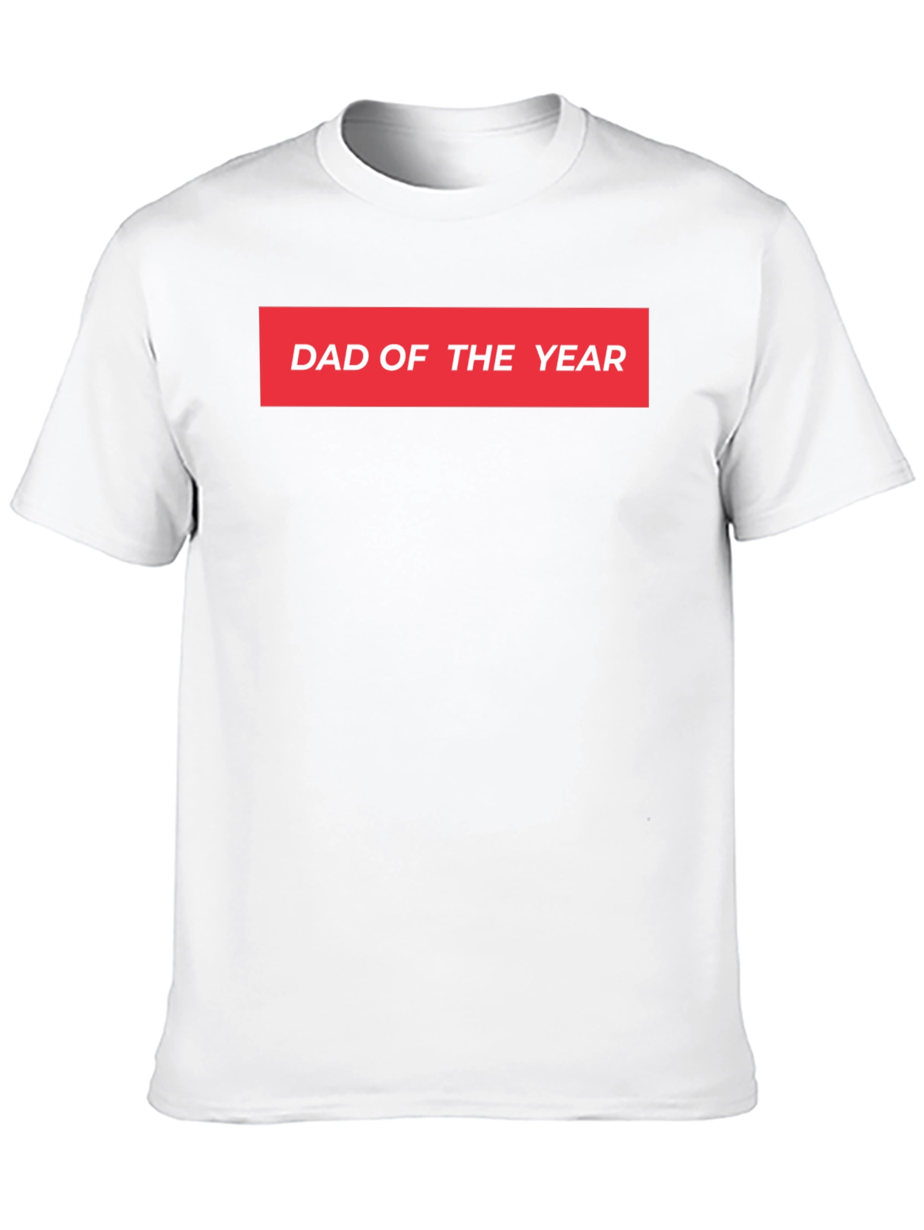 Dad of the Year T-Shirt - Black Graphic Tee