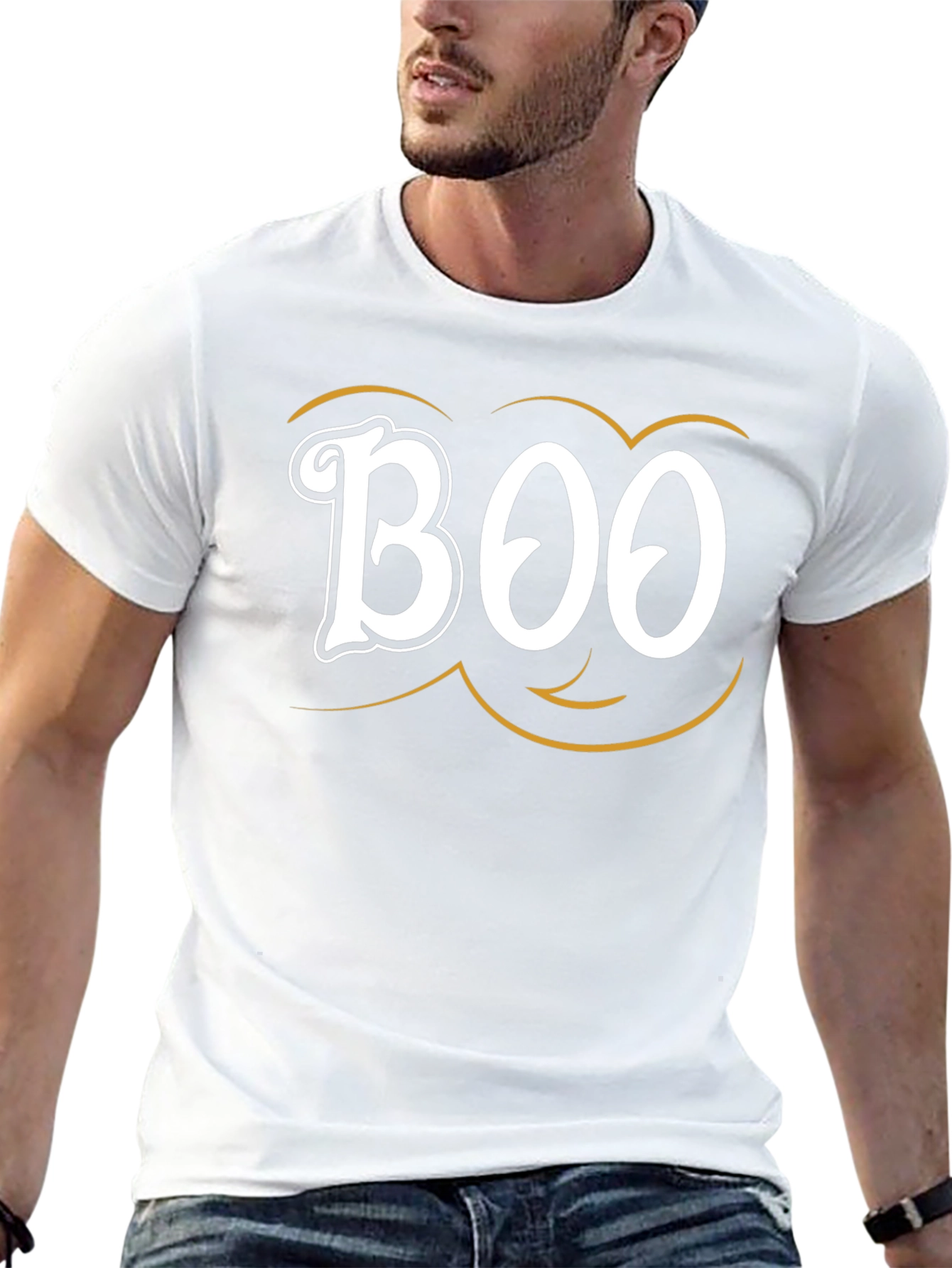 Boo Halloween T-Shirt - Spooky Season Apparel