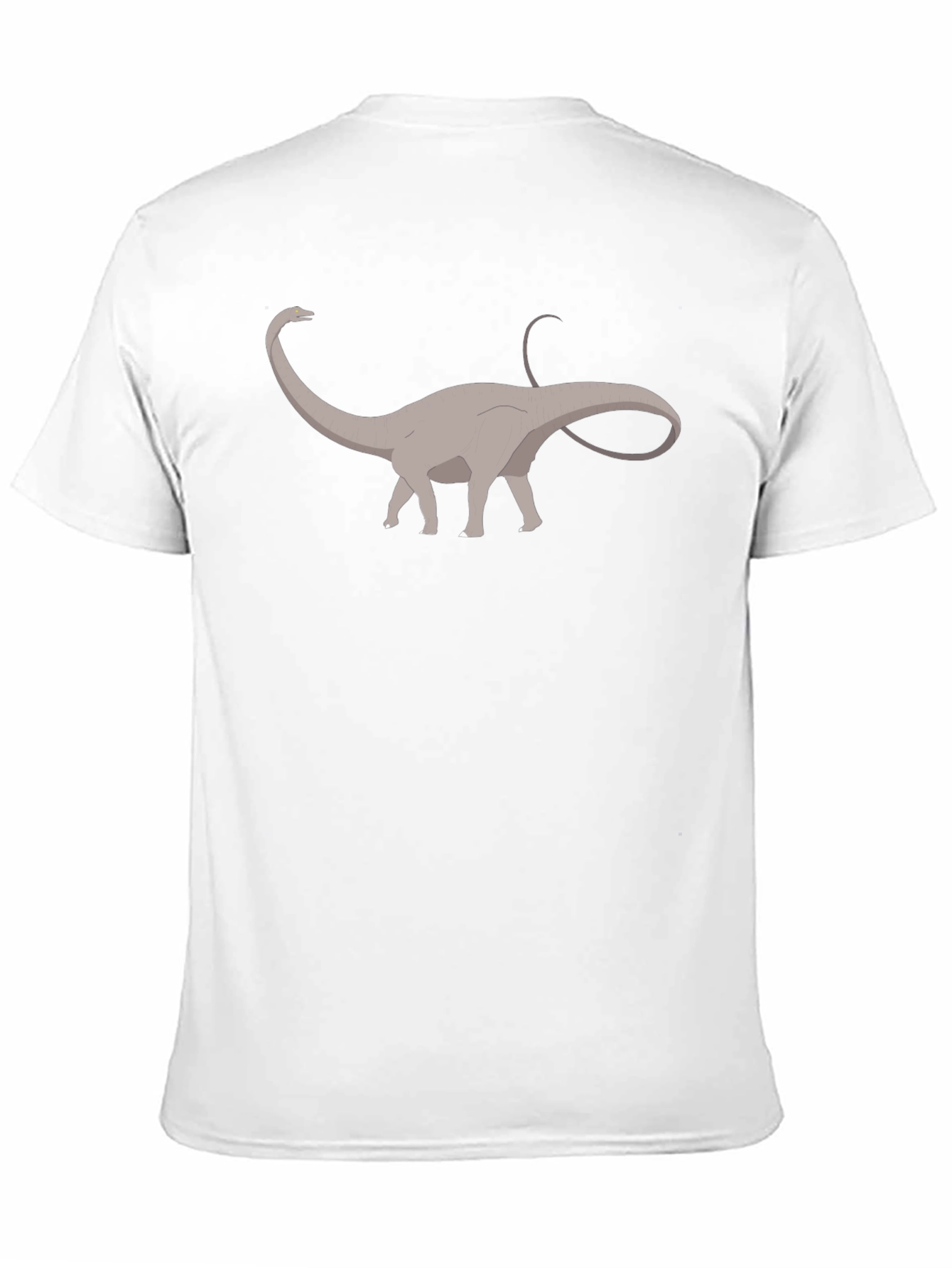 Dinosaur Graphic Tee - Black Cotton T-Shirt