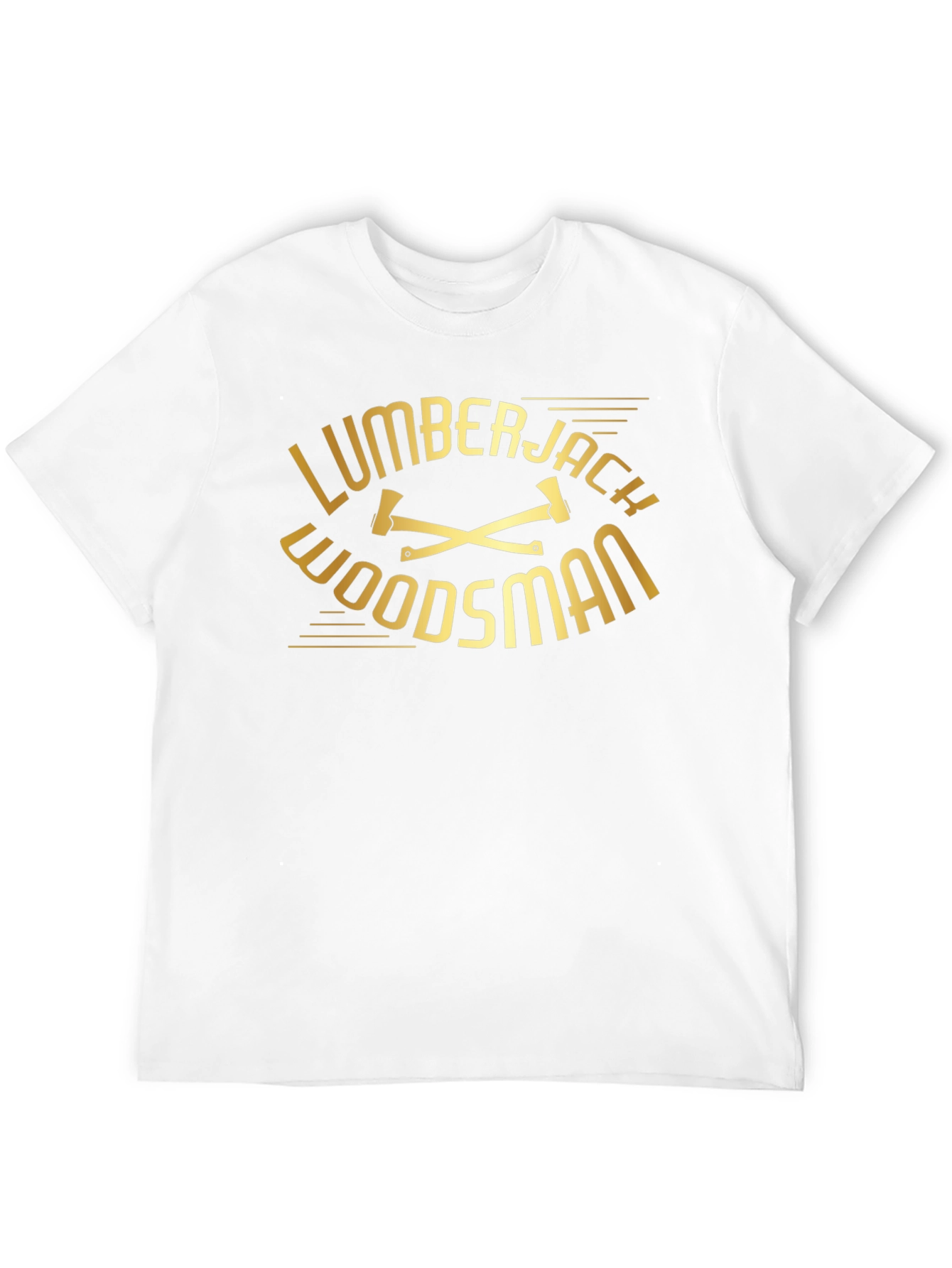 Lumberjack Woodsman Black T-Shirt