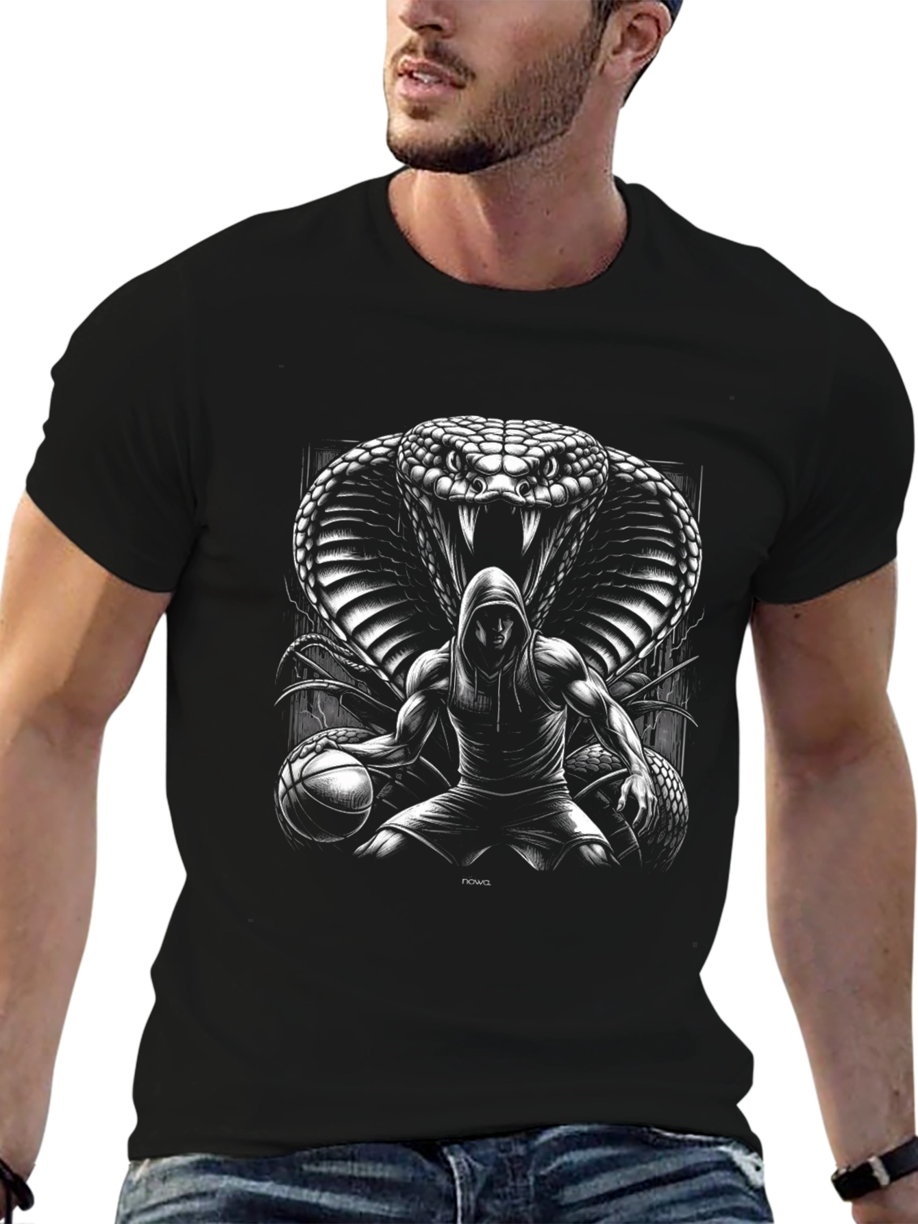 Cobra Basketball Graphic Tee - Streetwear Style