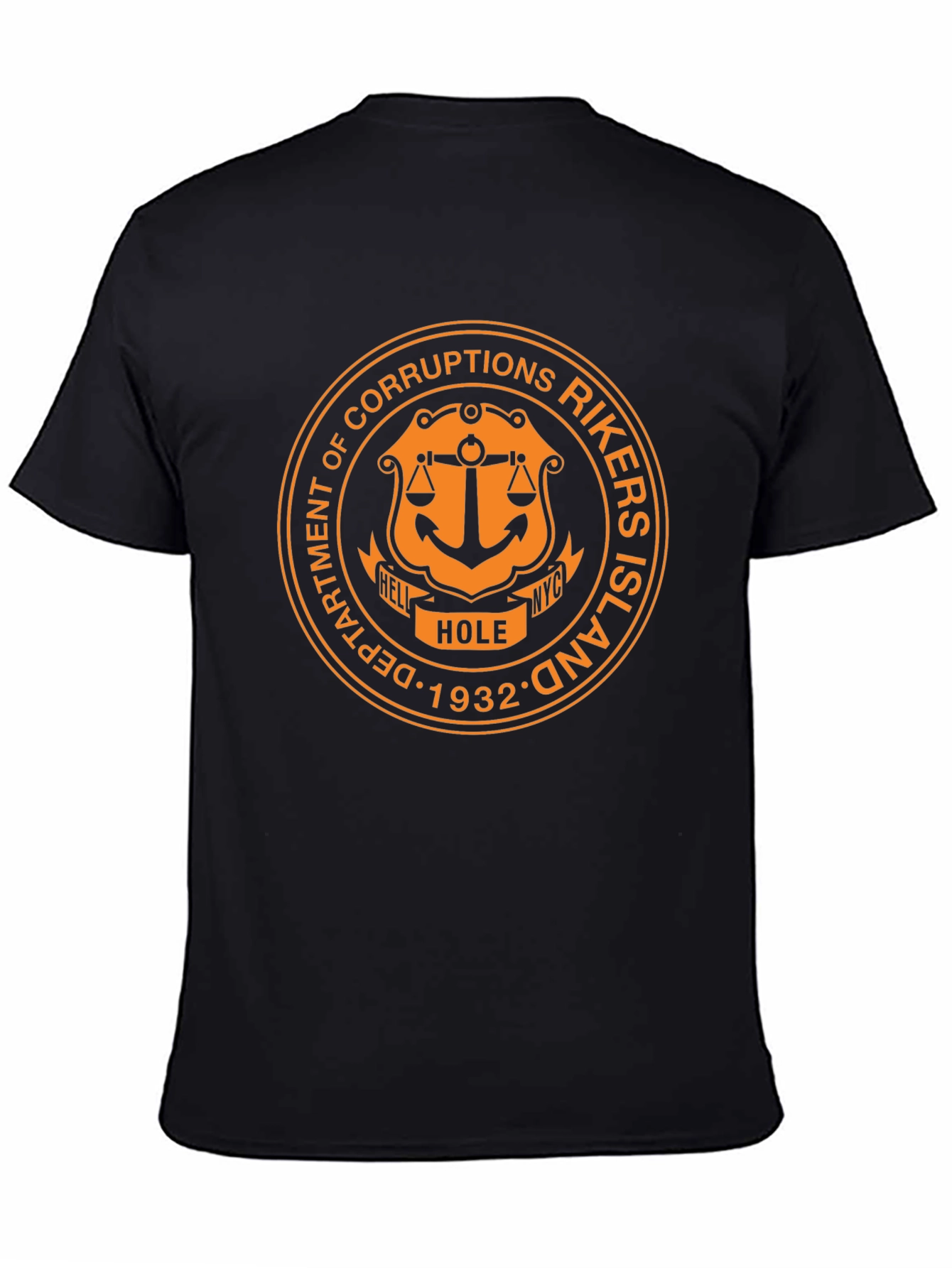 Rikers Island Department of Corruptions T-Shirt