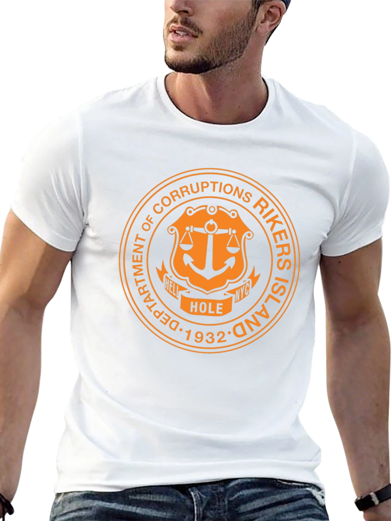 Rikers Island Department of Corruptions T-Shirt