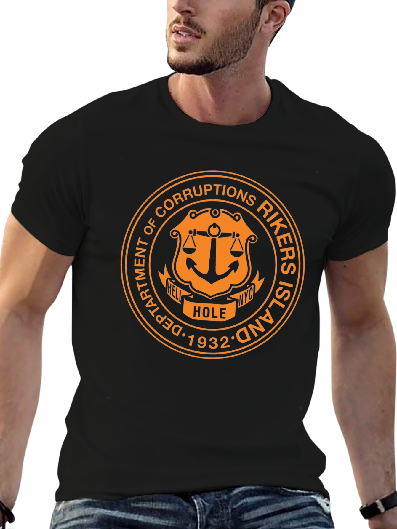 Rikers Island Department of Corruptions T-Shirt