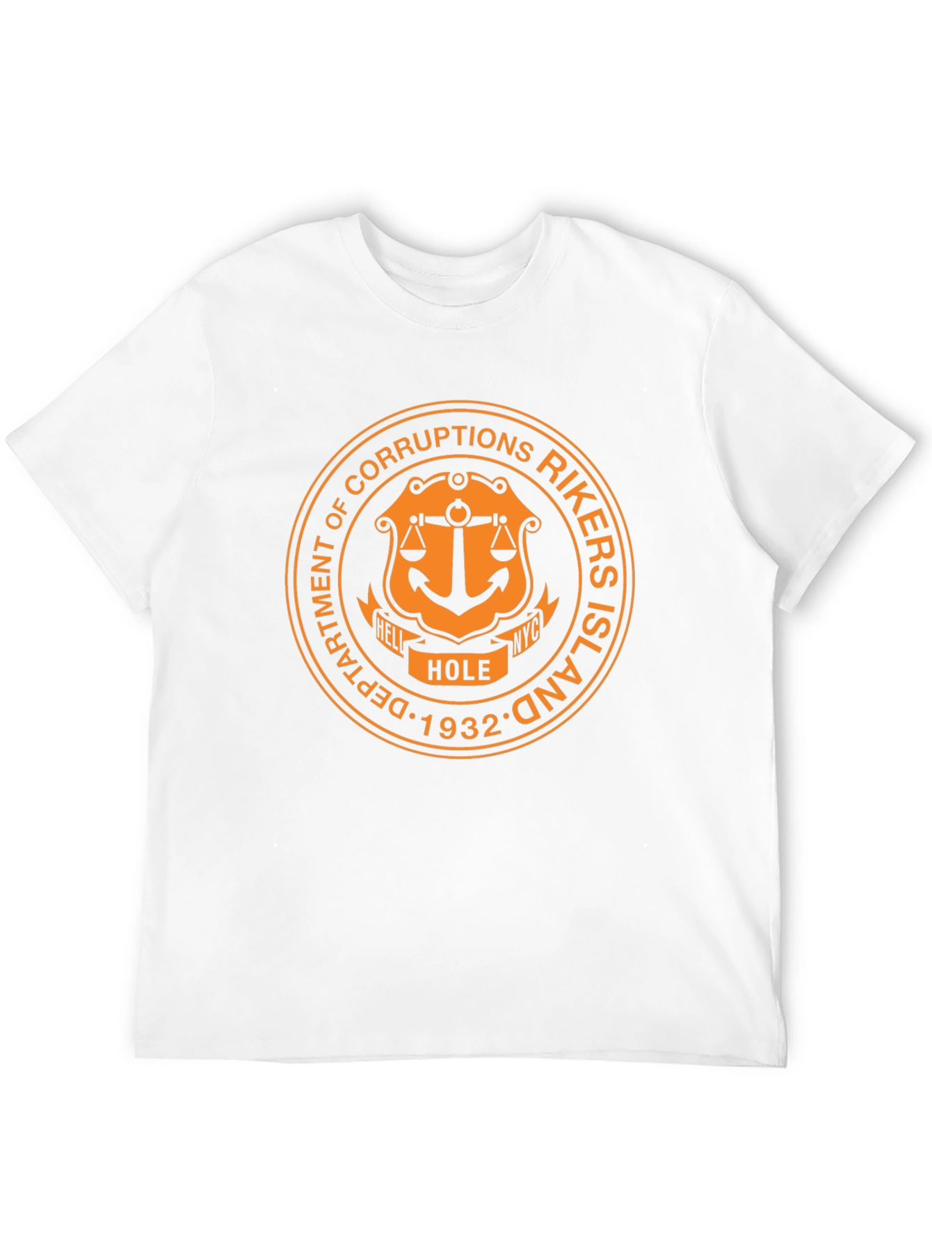 Rikers Island Department of Corruptions T-Shirt