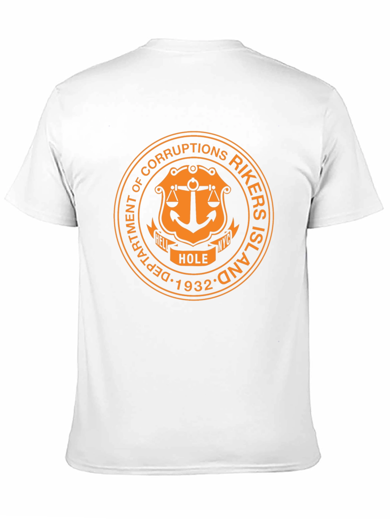 Rikers Island Department of Corruptions T-Shirt