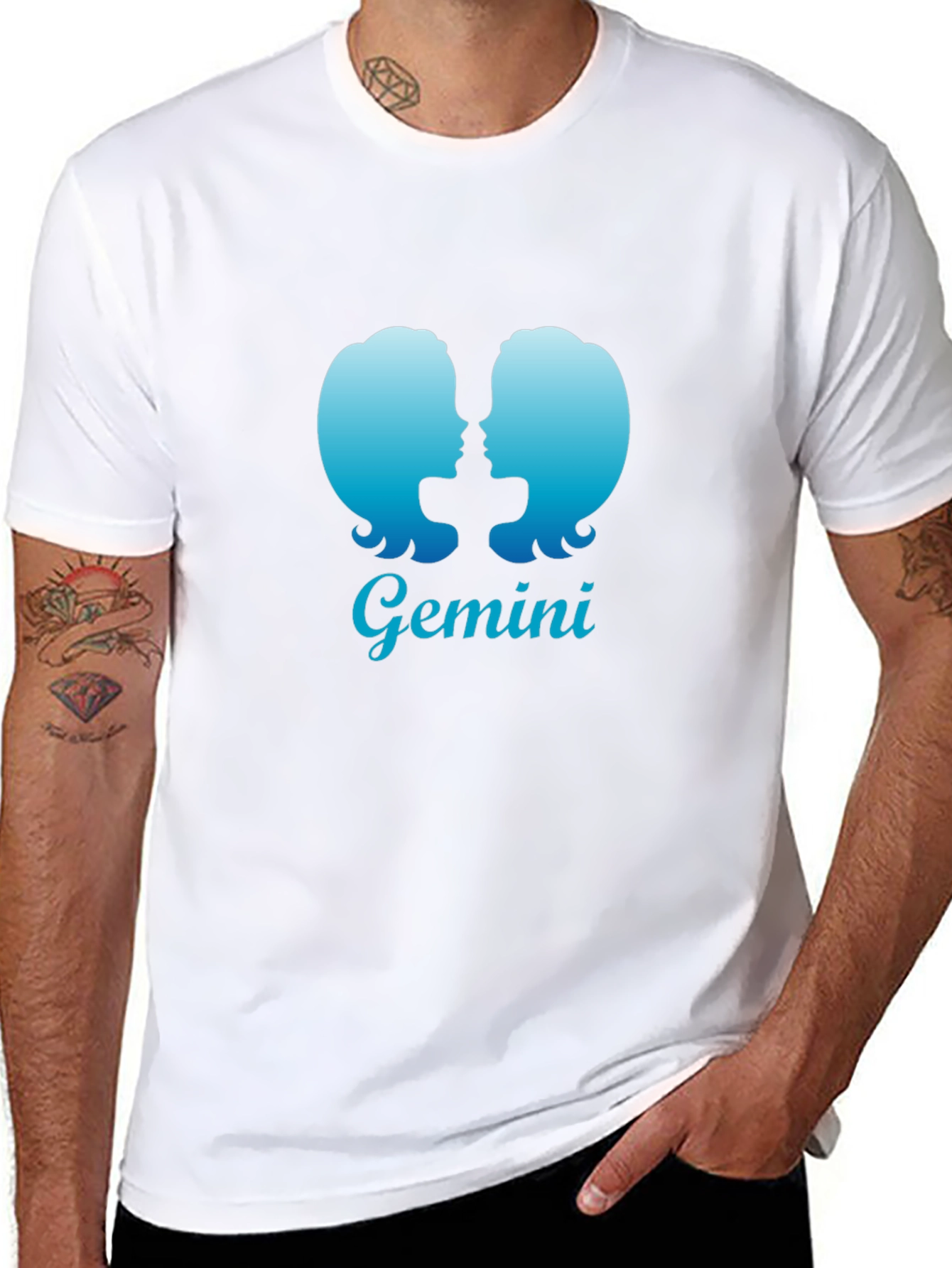 Gemini Zodiac T-Shirt - Stylish Astrology Tee