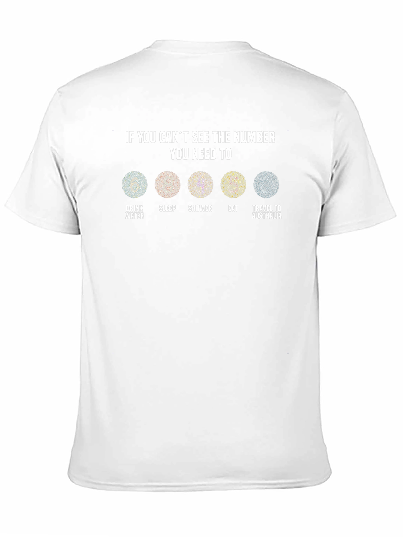 Cant See The Number? T-Shirt