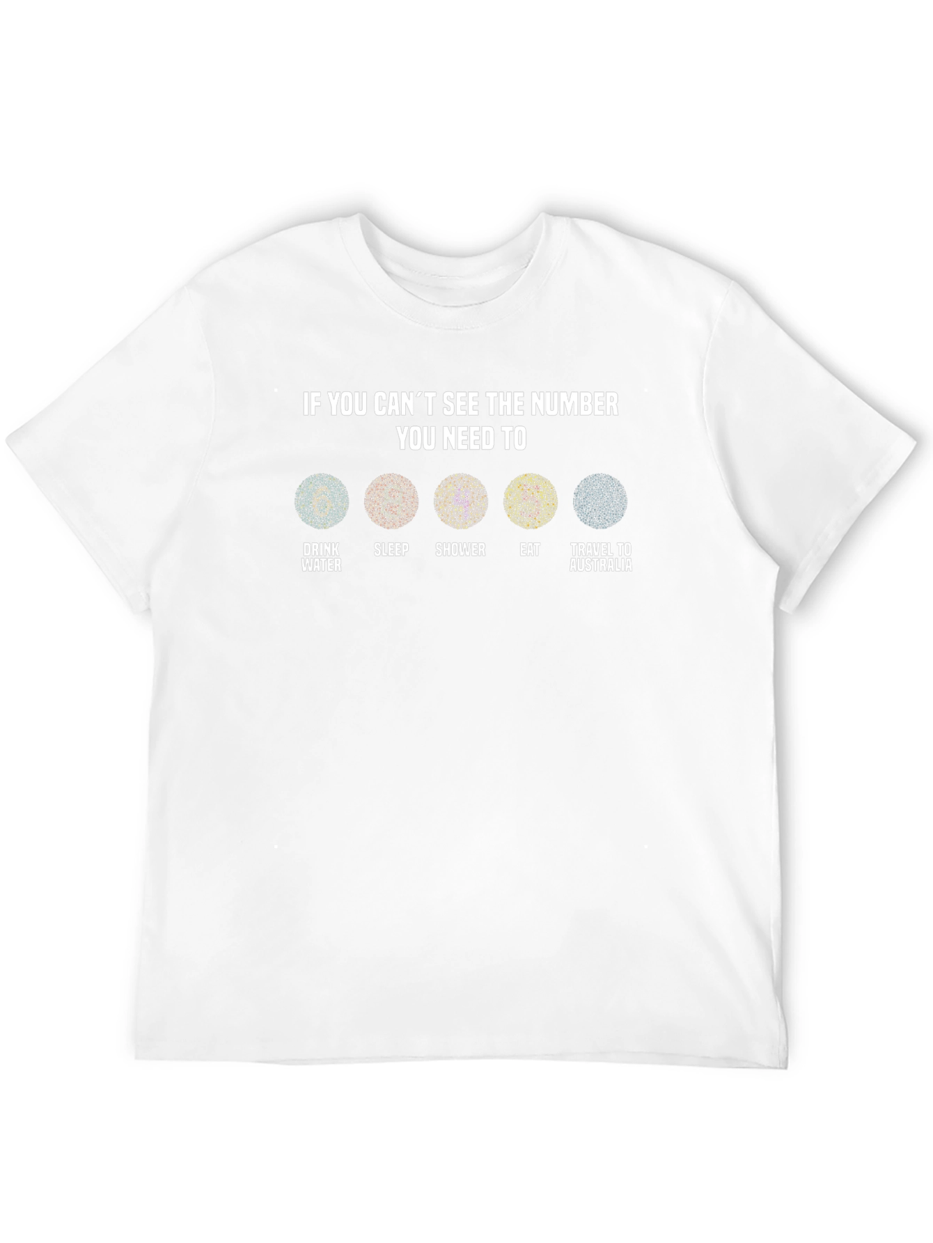 Cant See The Number? T-Shirt