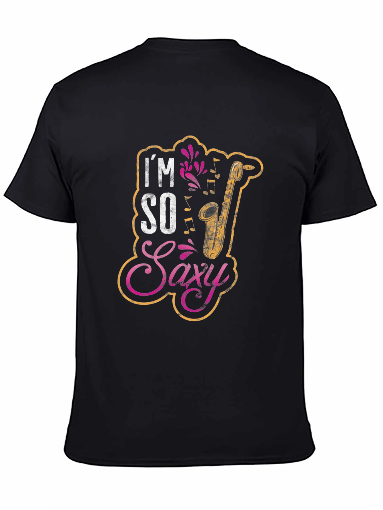 Im So Saxi Saxophone Musician Graphic T-Shirt