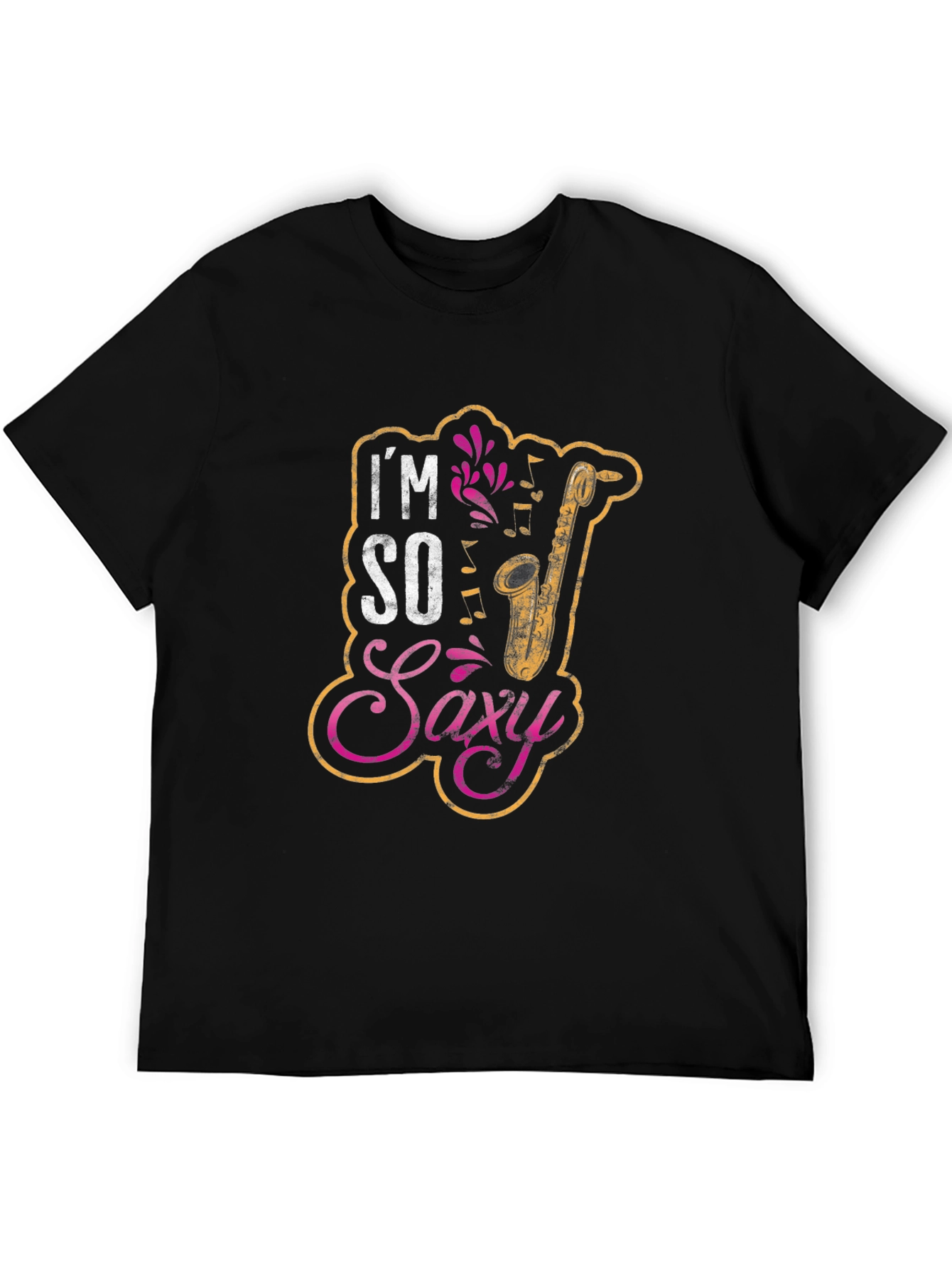 Im So Saxi Saxophone Musician Graphic T-Shirt