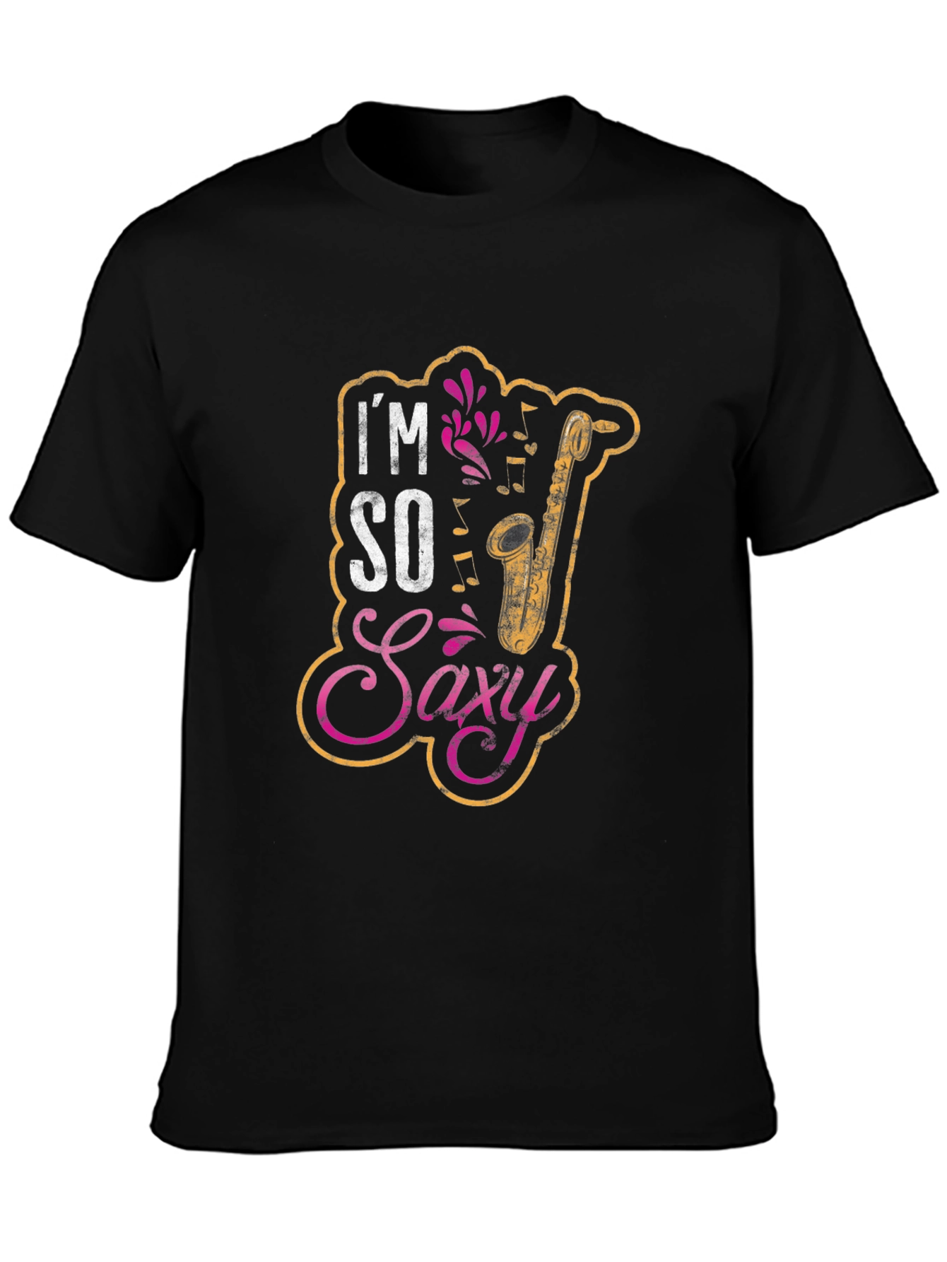 Im So Saxi Saxophone Musician Graphic T-Shirt