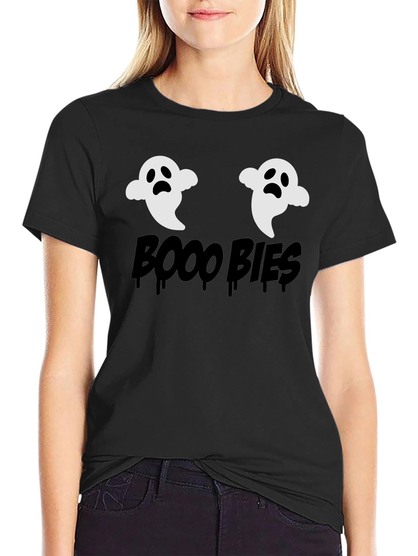Boo-bies Ghost Halloween T-Shirt