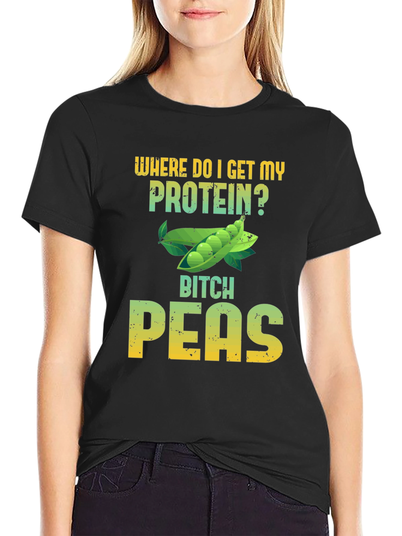 Protein Peas Graphic T-Shirt