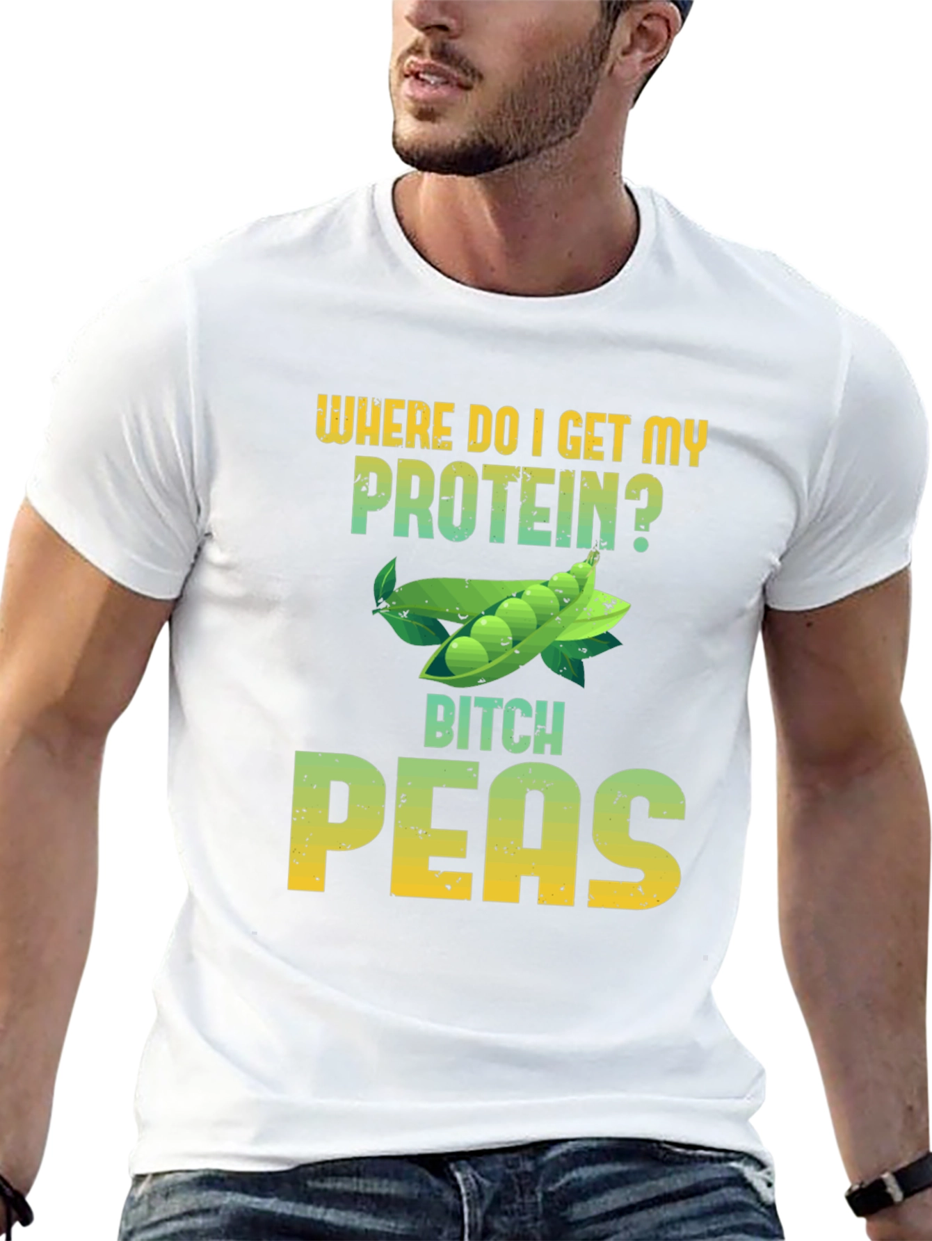 Protein Peas Graphic T-Shirt