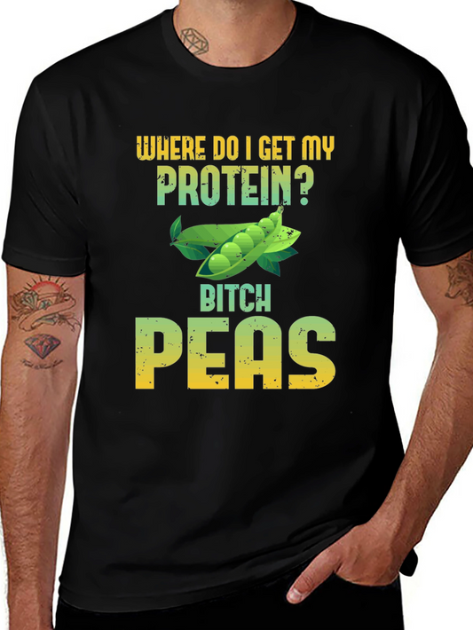 Protein Peas Graphic T-Shirt