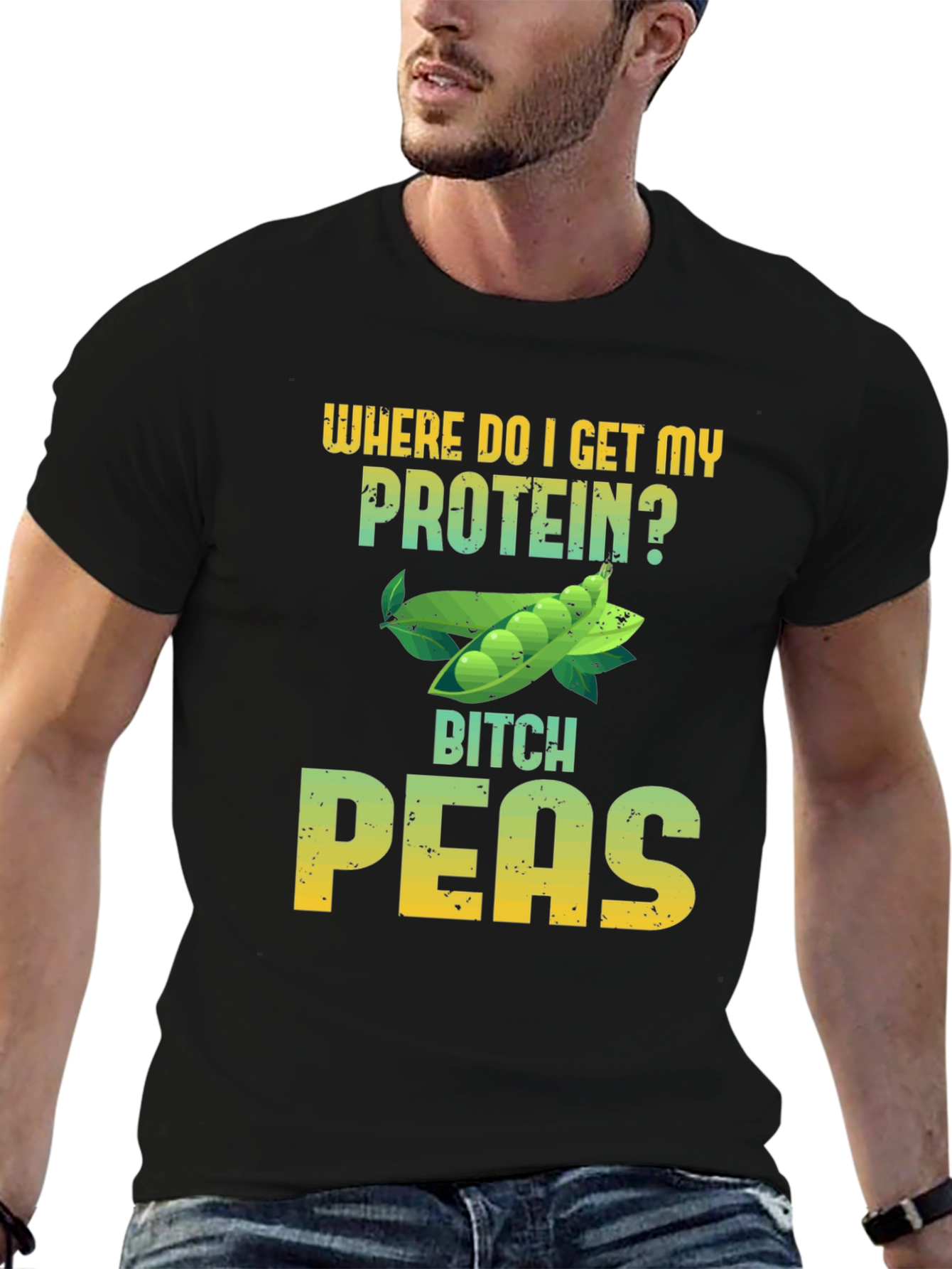 Protein Peas Graphic T-Shirt