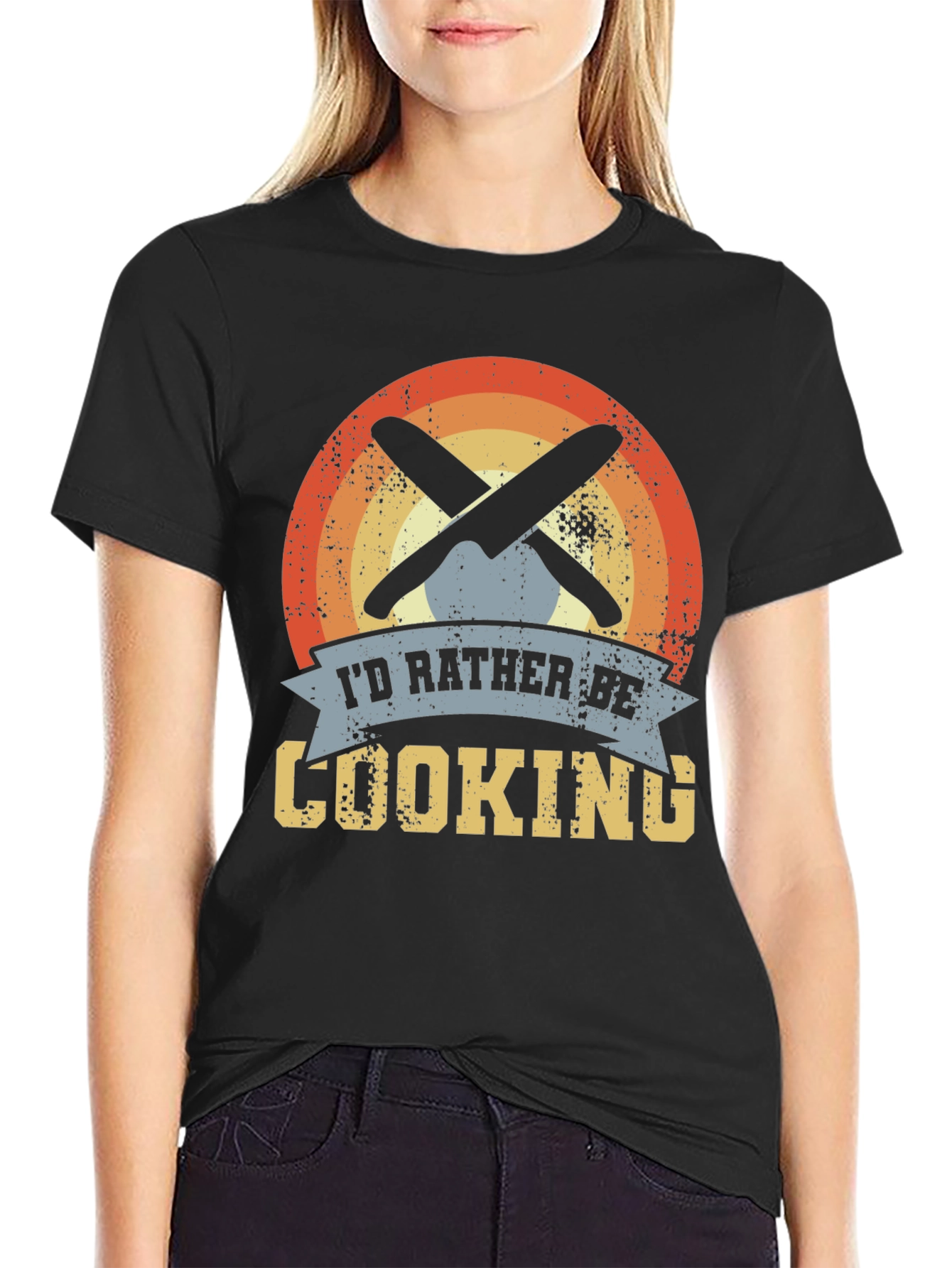 Id Rather Be Cooking T-Shirt