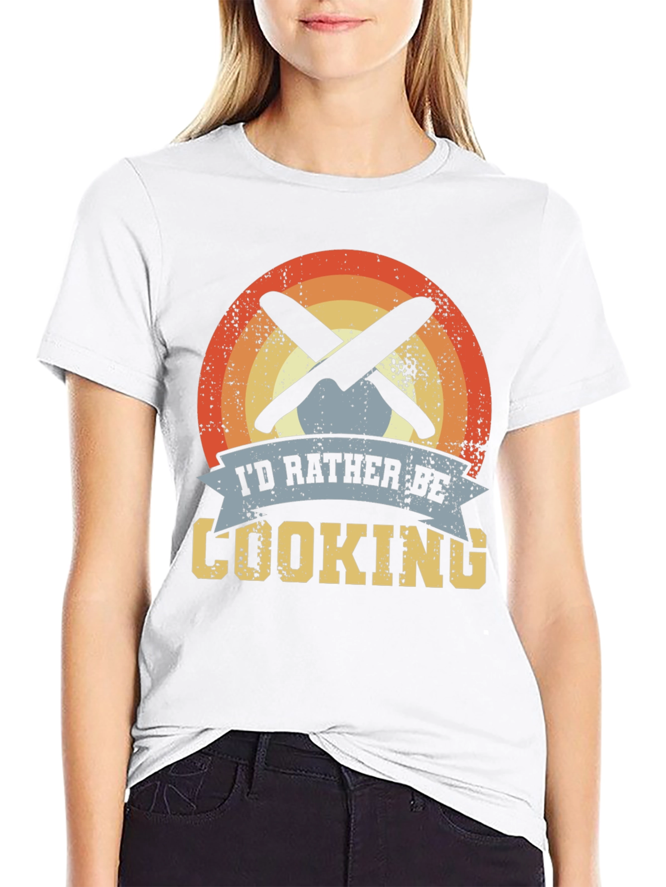 Id Rather Be Cooking T-Shirt