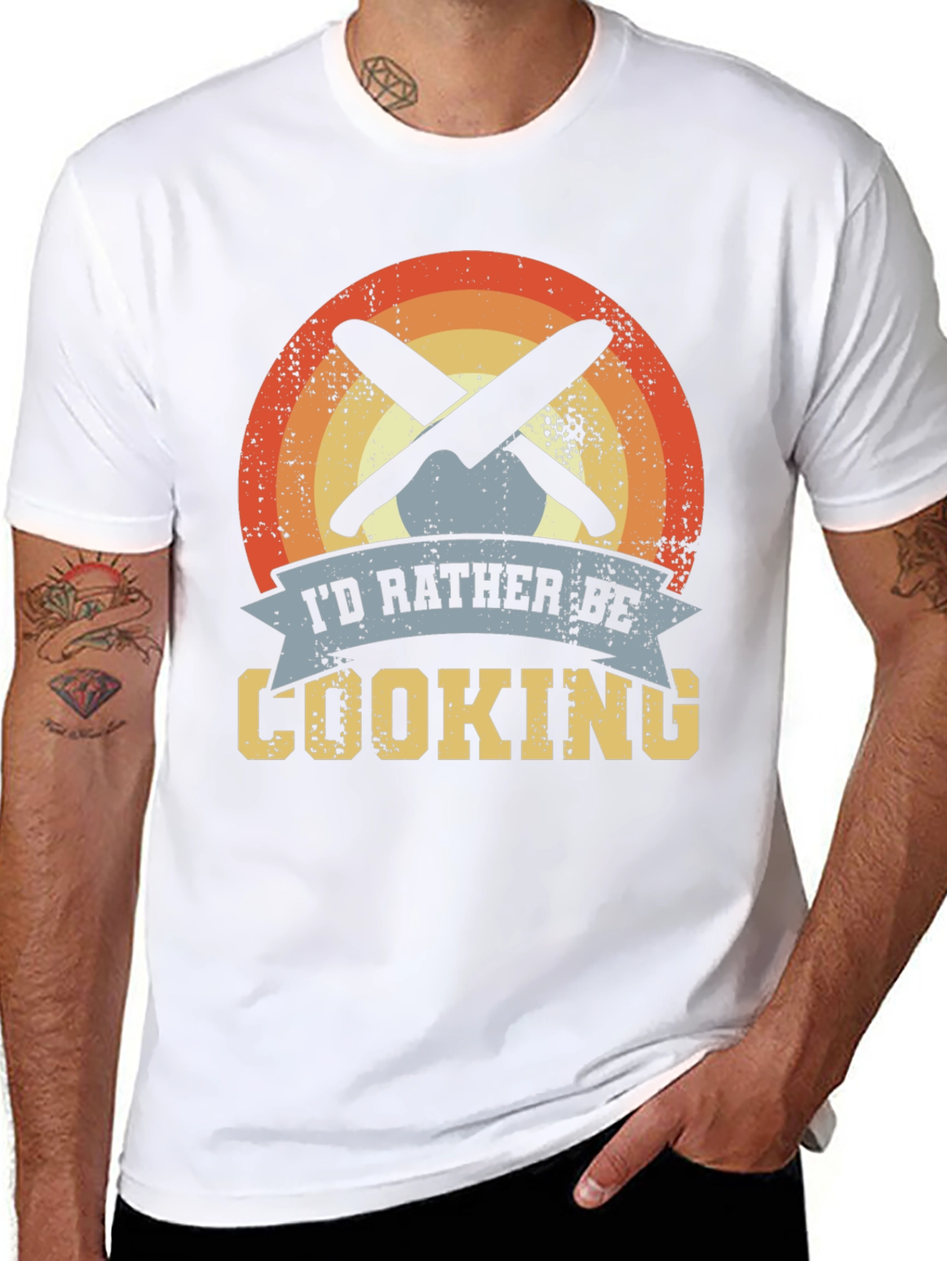 Id Rather Be Cooking T-Shirt