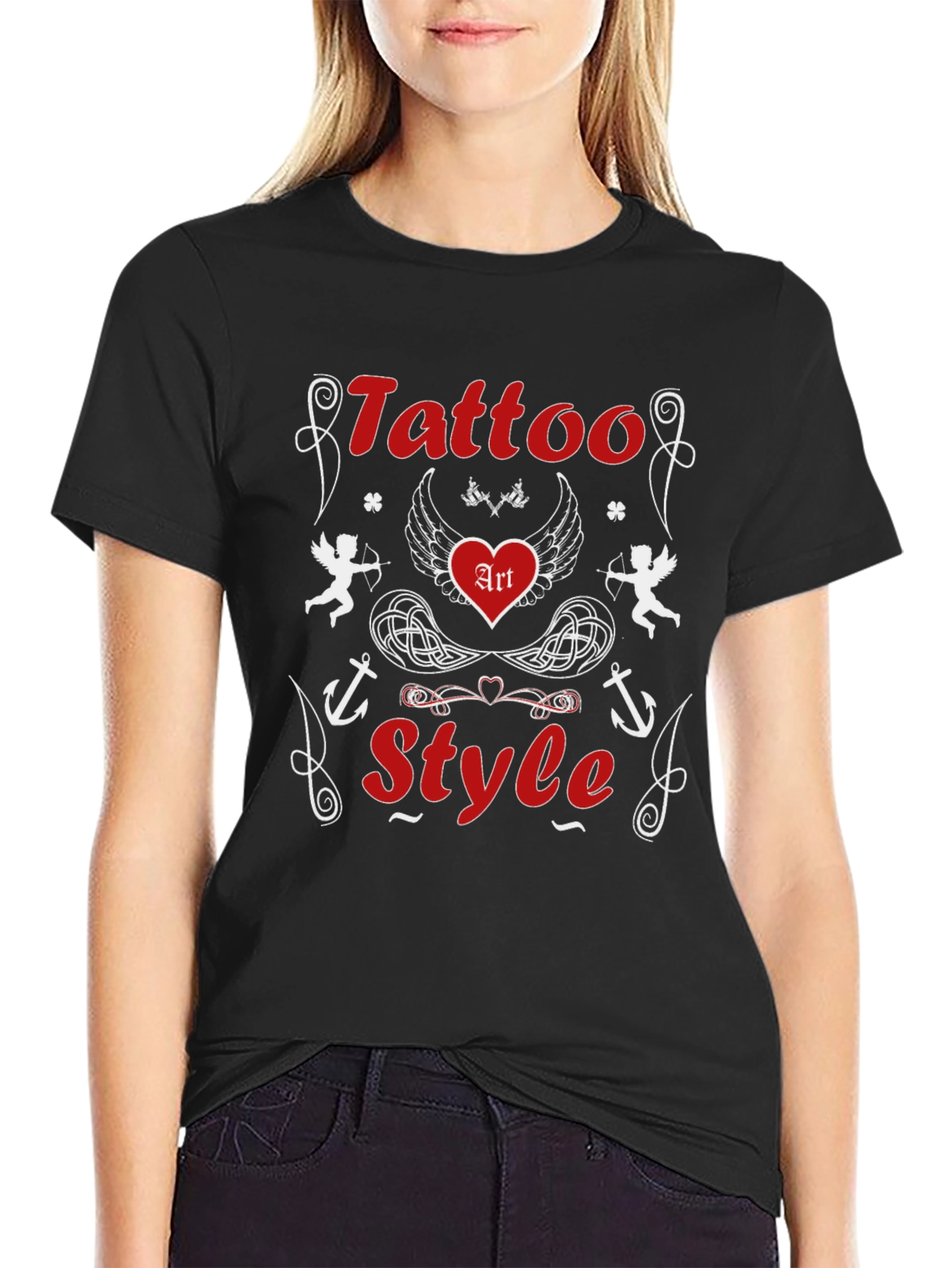 Tattoo Style Graphic Tee