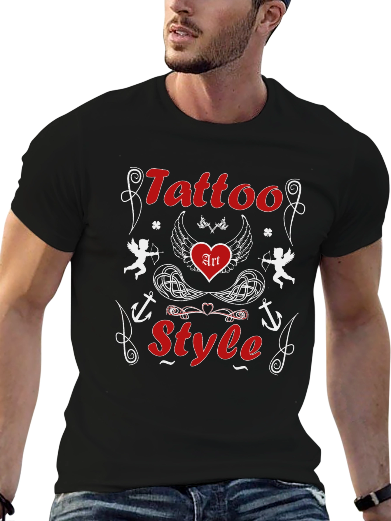 Tattoo Style Graphic Tee