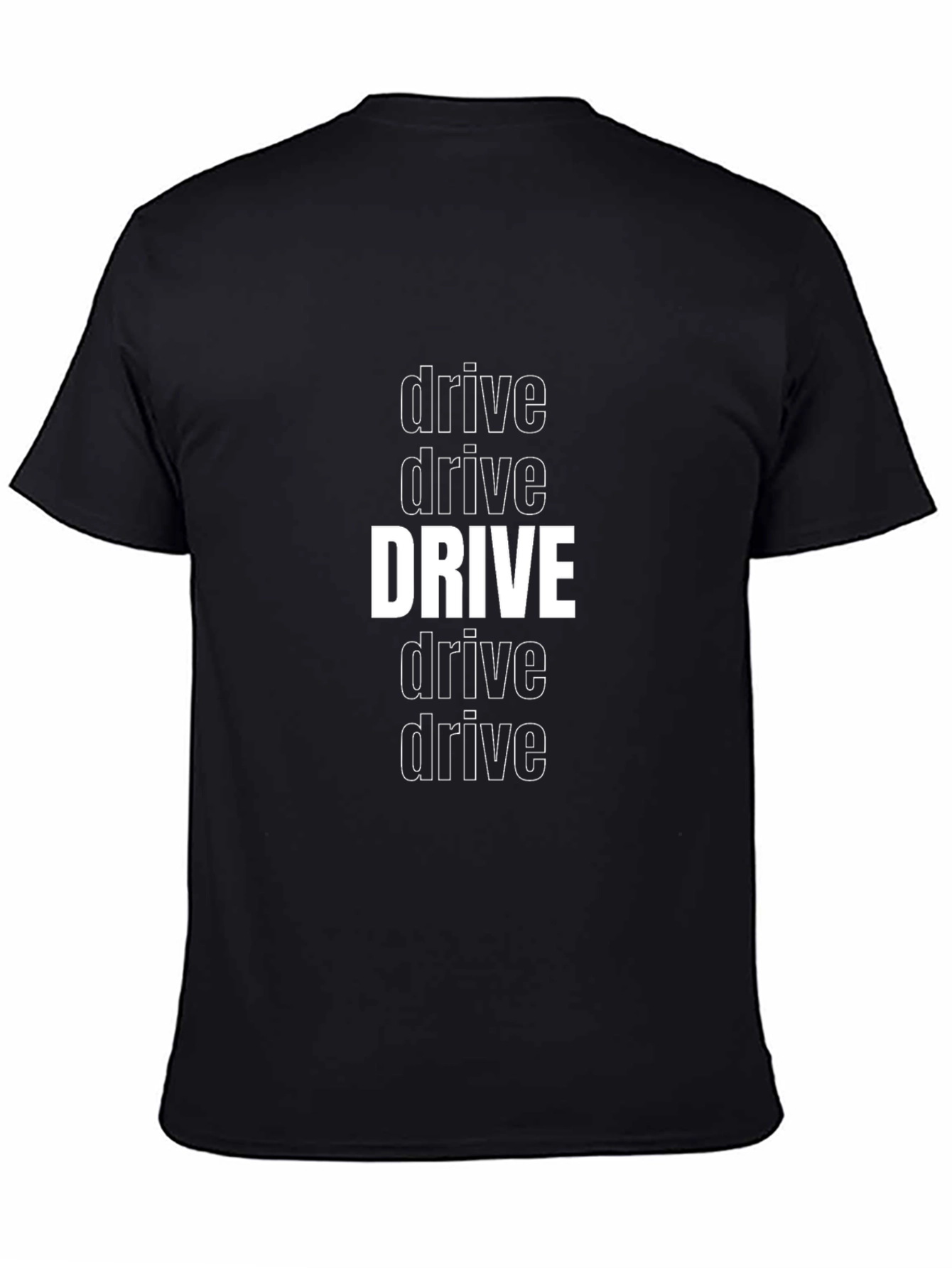 Drive Graphic Print Crew Neck T-Shirt