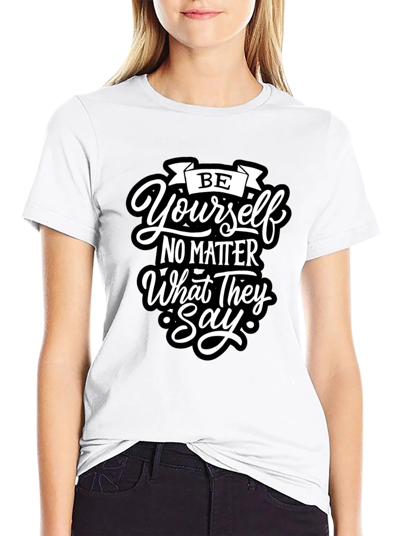 Be Yourself T-Shirt - Motivational Quote Tee
