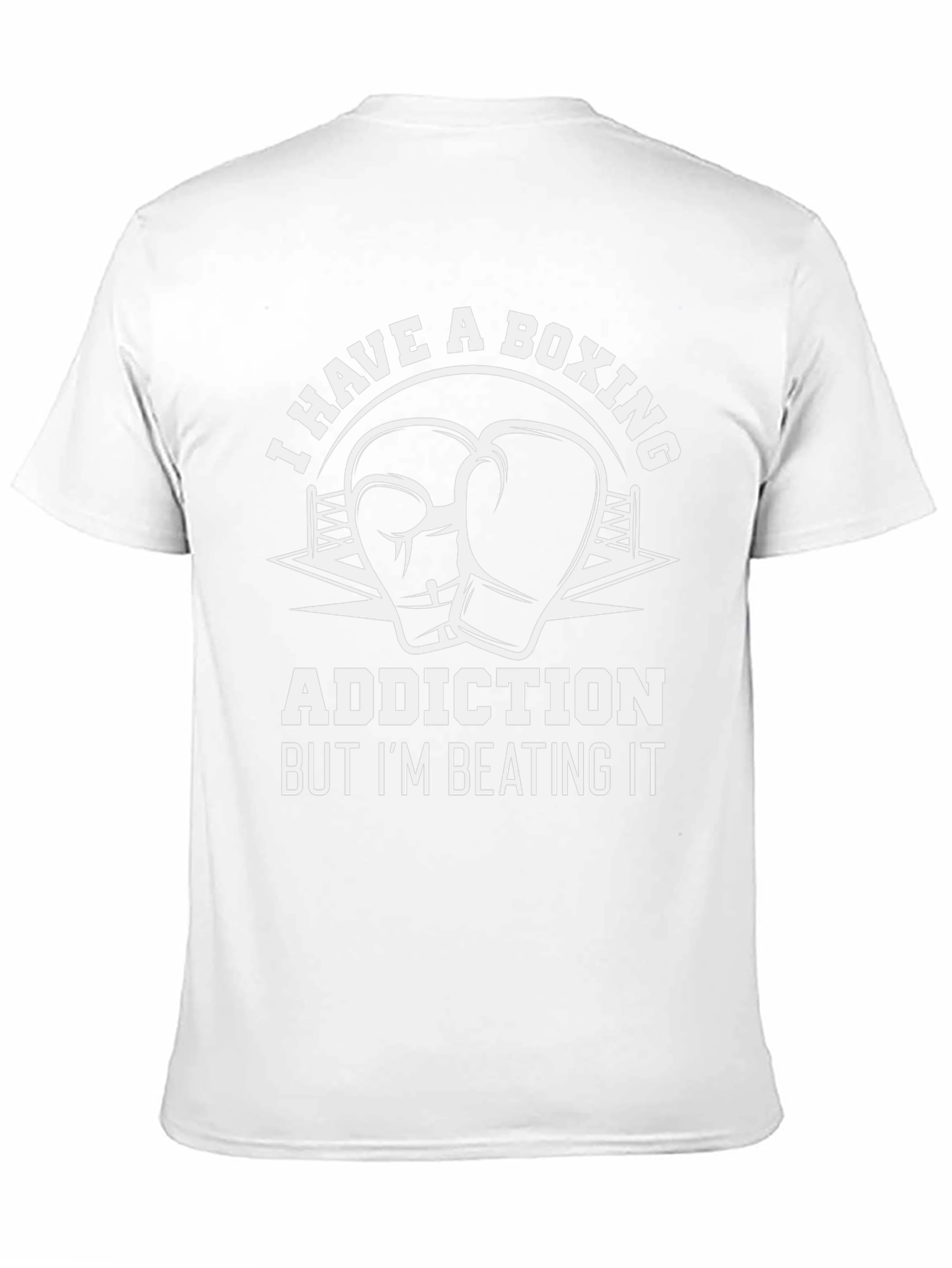 Boxing Addiction T-Shirt - Funny Gym Workout Tee