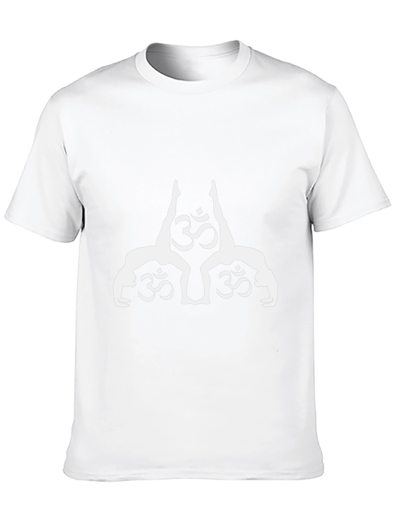 Yoga Om Symbol Black Tee