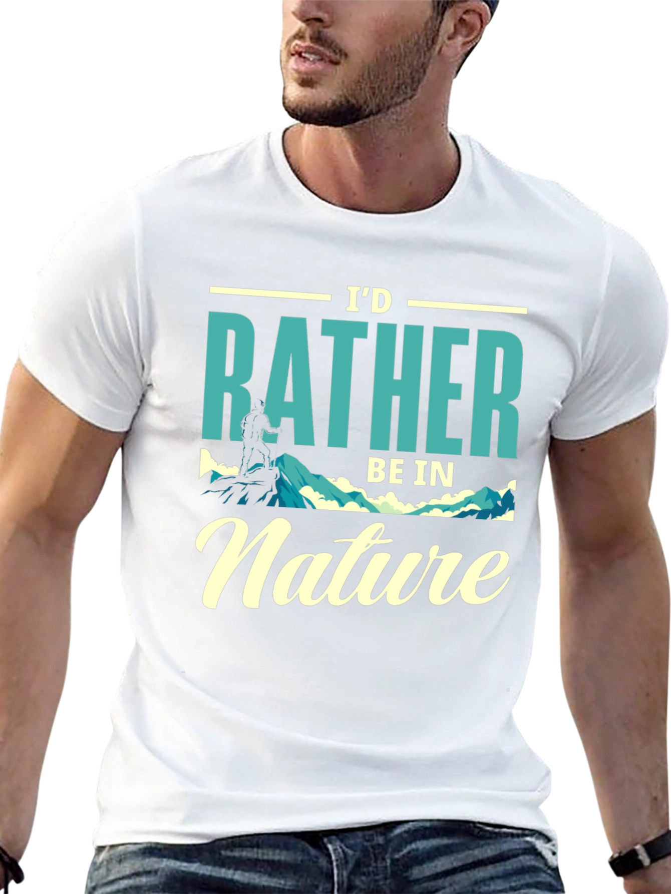 Id Rather Be In Nature T-Shirt