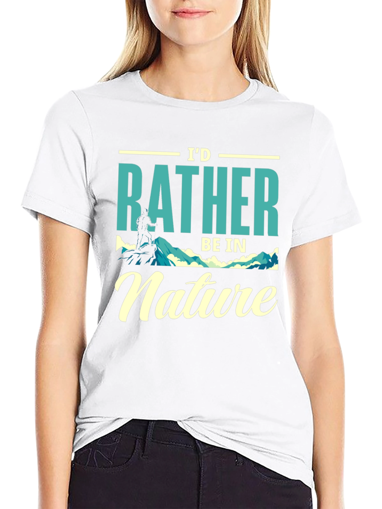 Id Rather Be In Nature T-Shirt