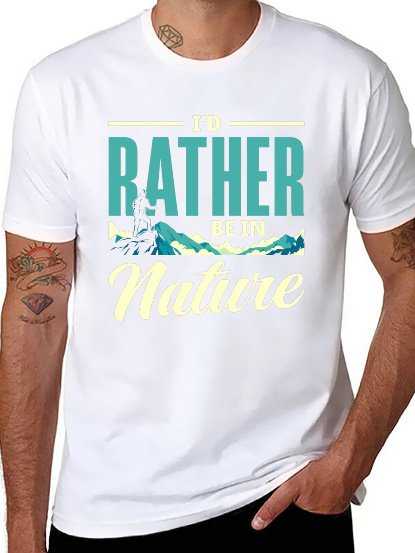 Id Rather Be In Nature T-Shirt