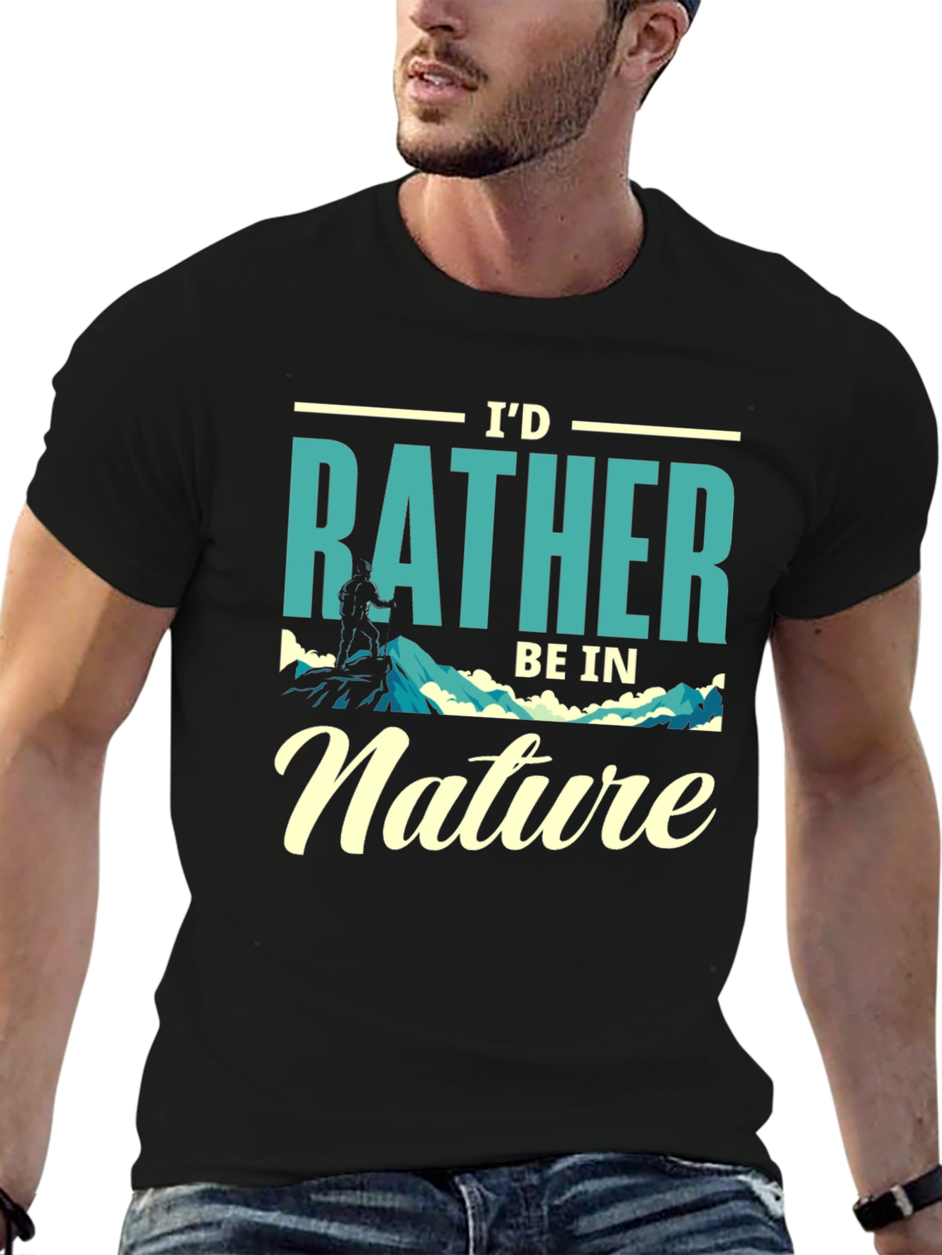 Id Rather Be In Nature T-Shirt