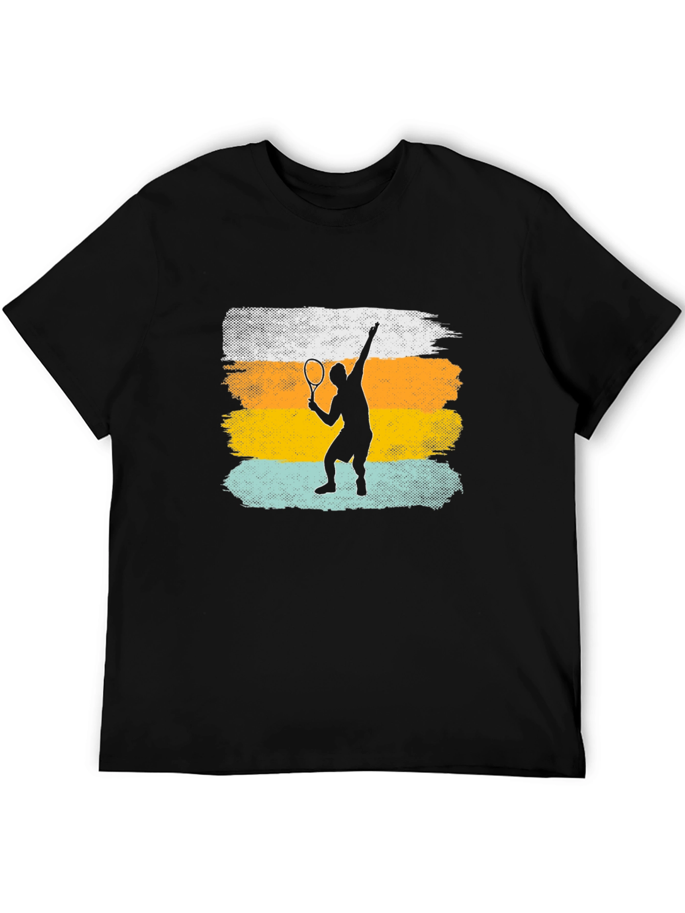 Tennis Player Graphic Tee - Serve Up Style!