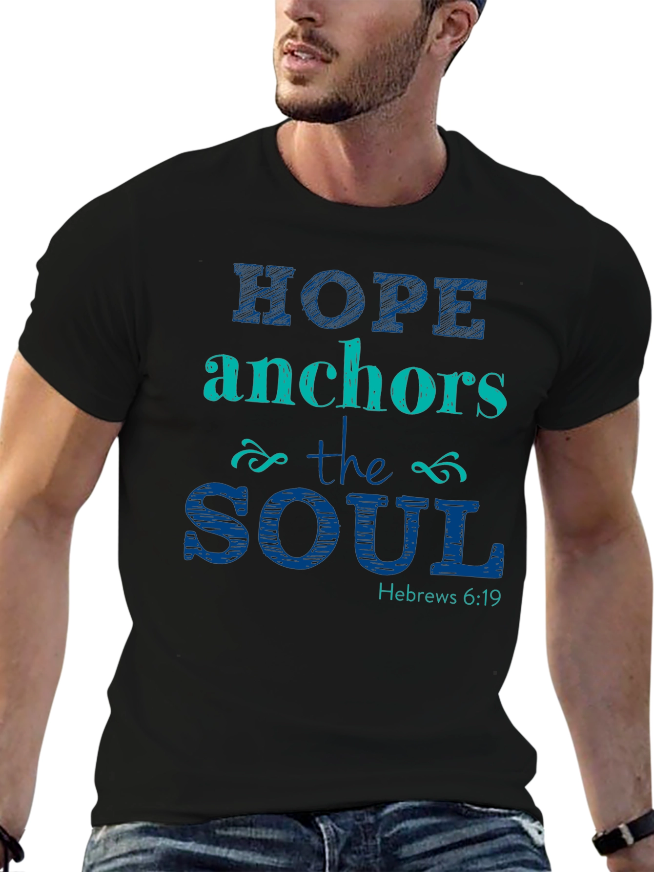 Hope Anchors the Soul Christian T-Shirt