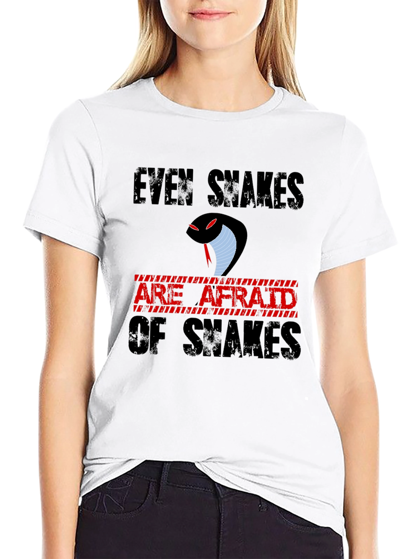 Even Snakes are Afraid T-Shirt