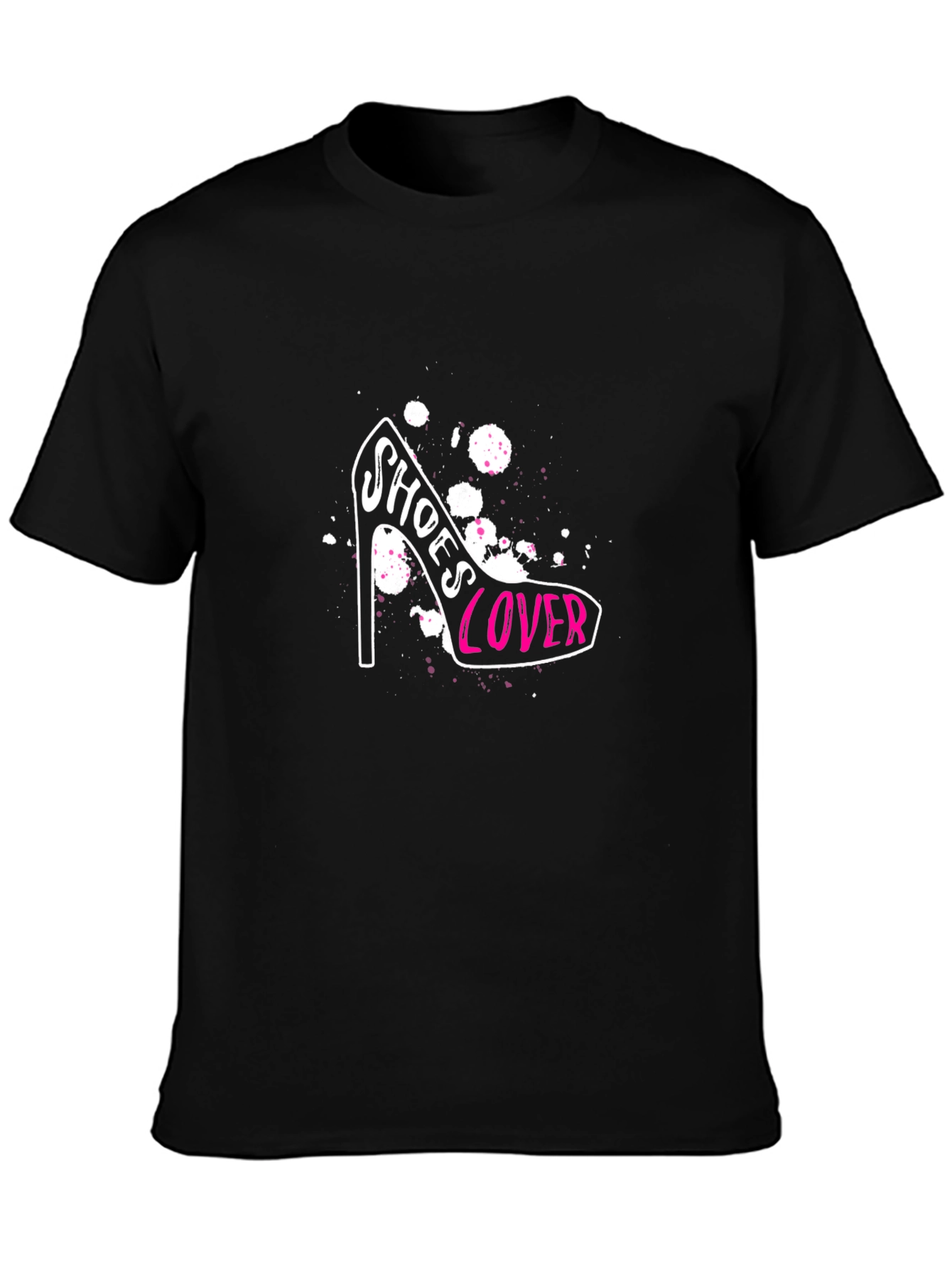 Shoes Lover Graphic Tee - Black T-Shirt