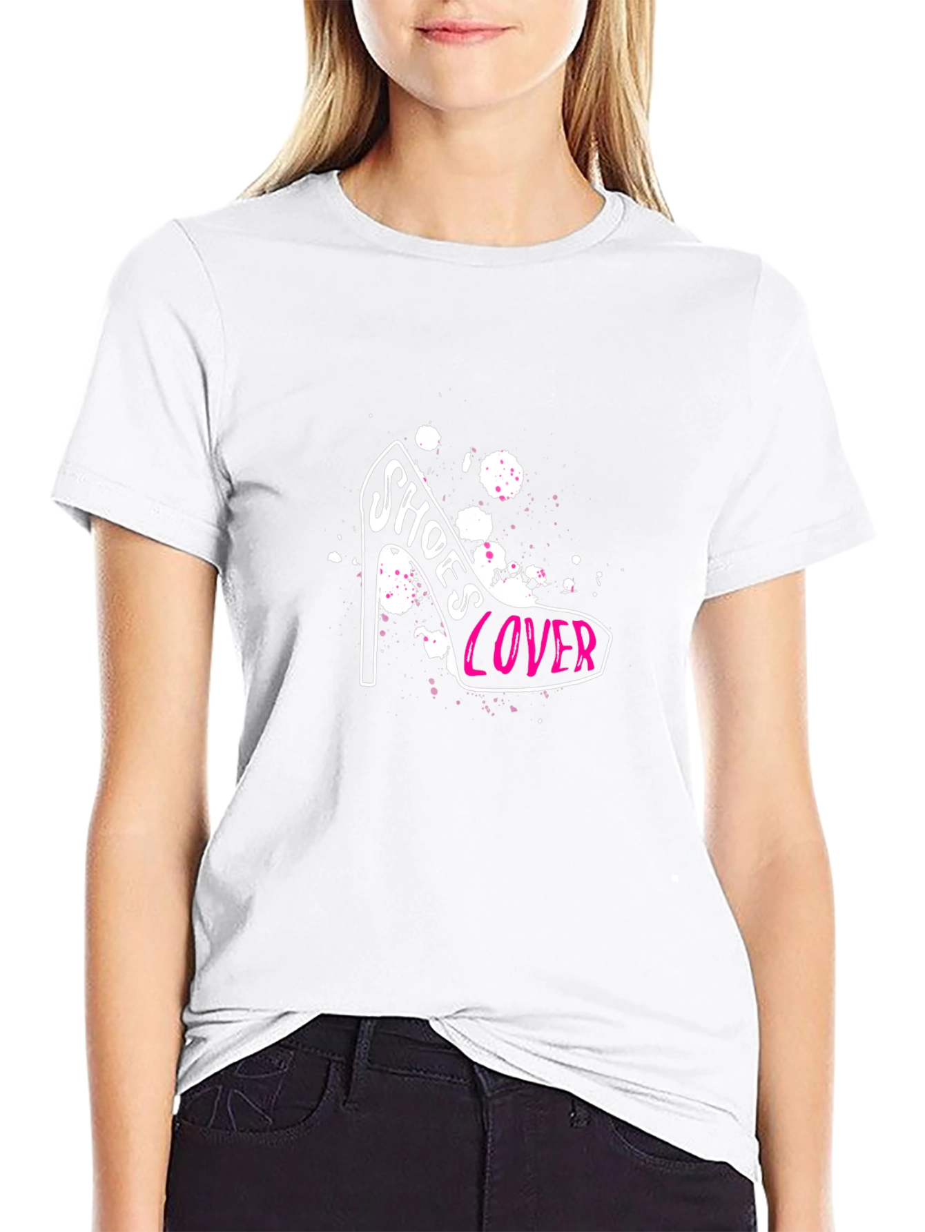 Shoes Lover Graphic Tee - Black T-Shirt