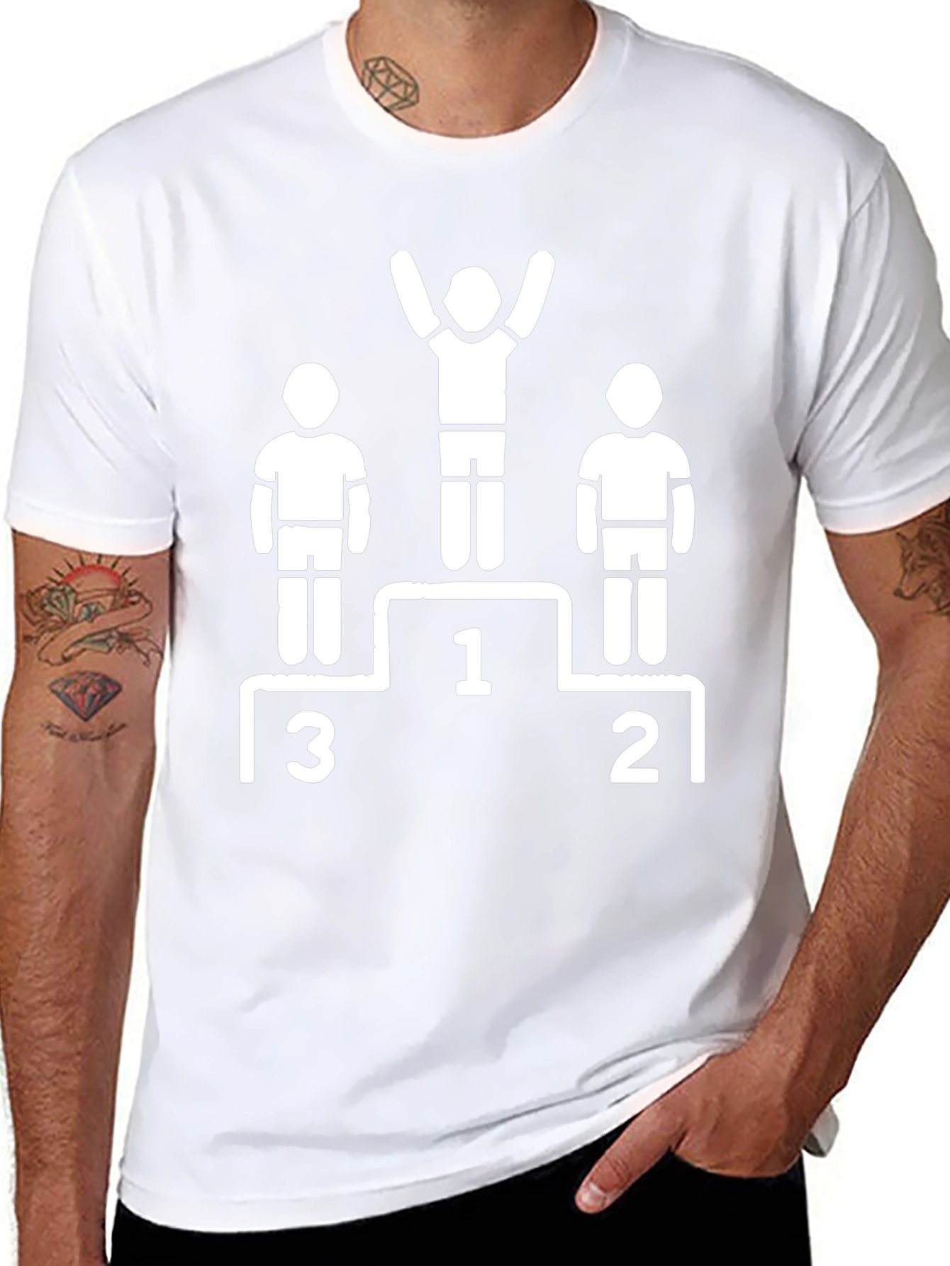 Winners Podium Graphic T-Shirt