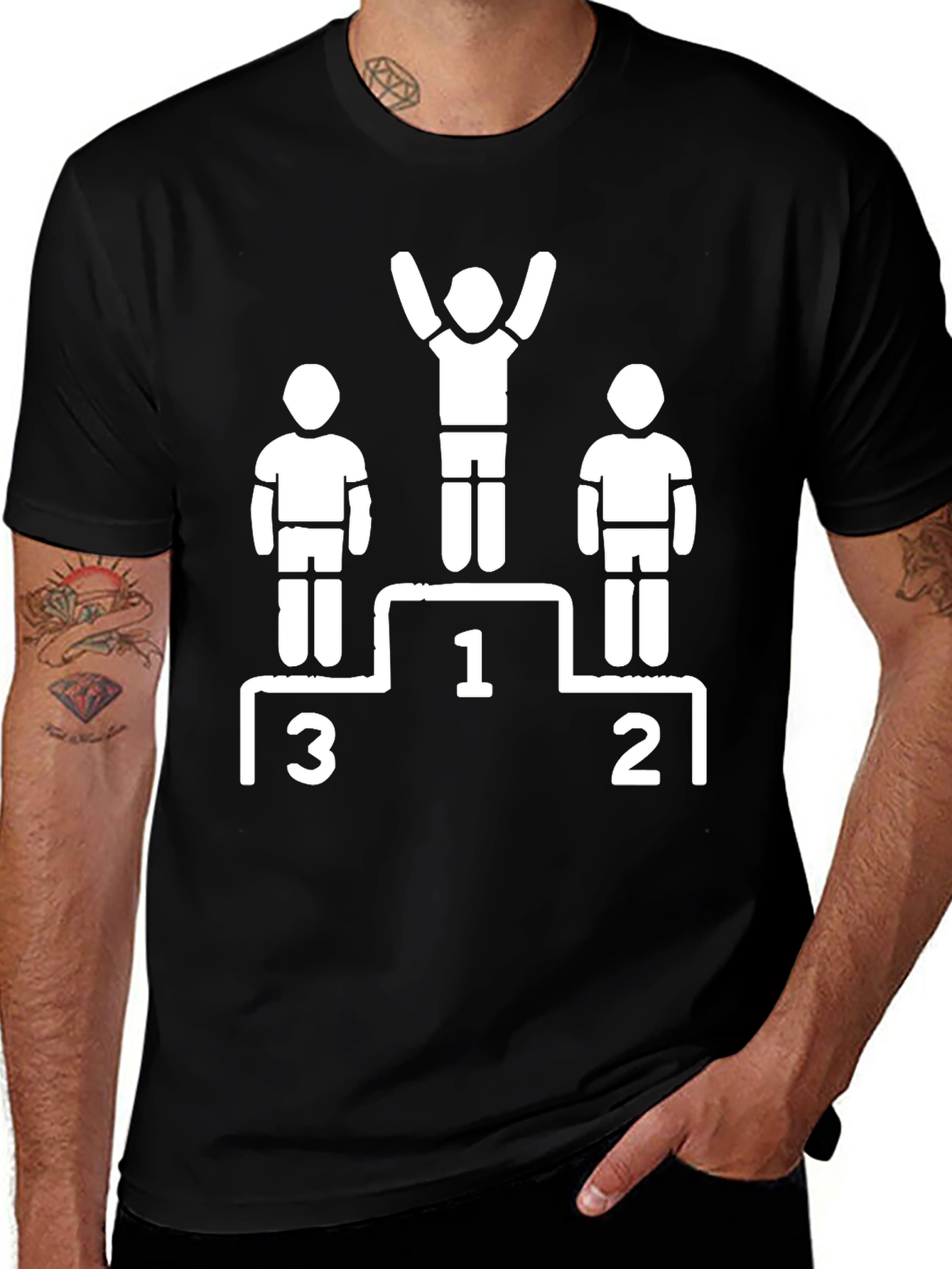 Winners Podium Graphic T-Shirt