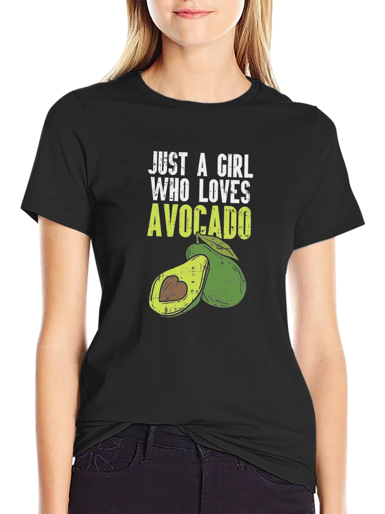 Avocado Lover Graphic T-Shirt - Womens Funny Tee